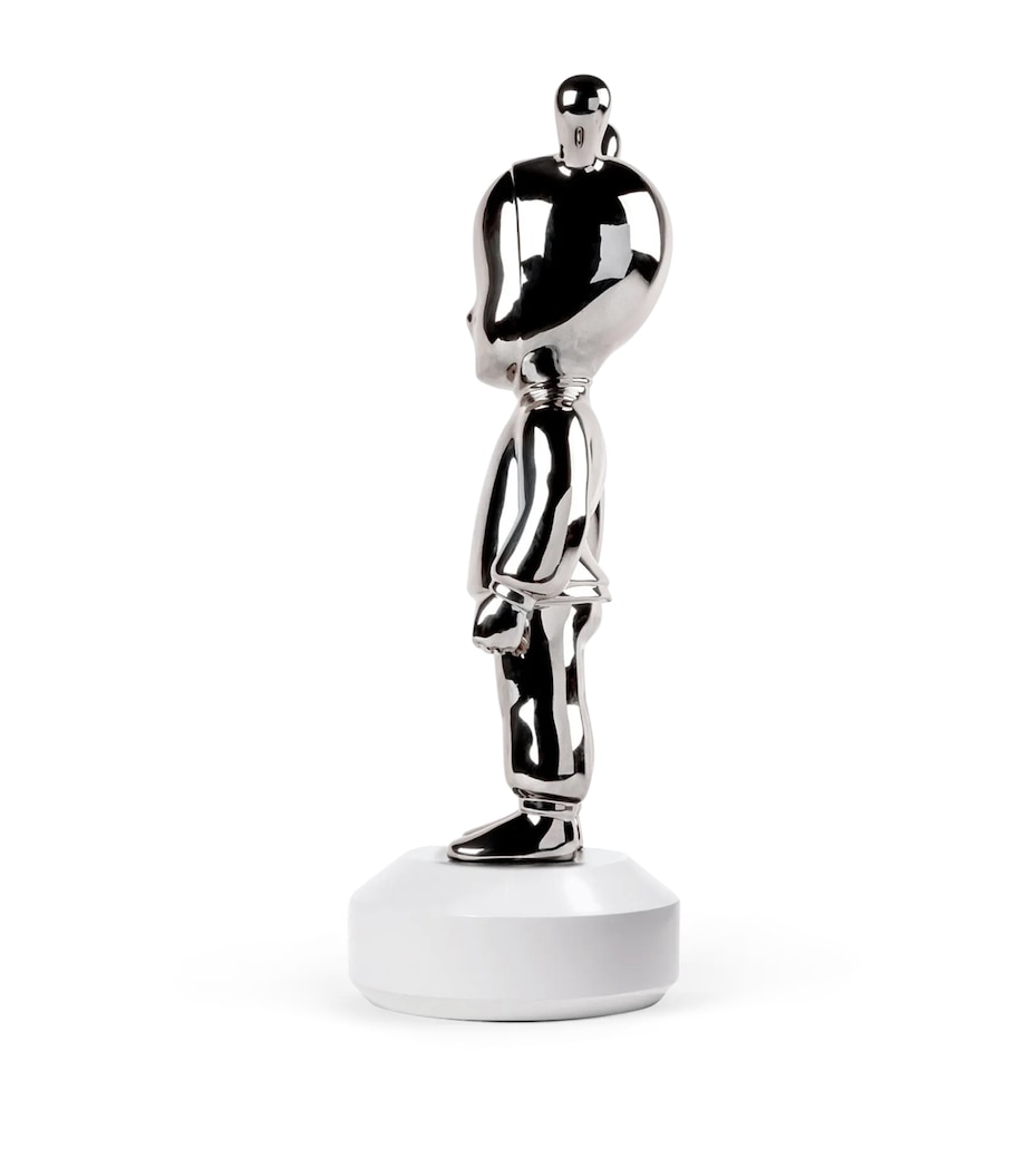 Big The Silver Guest Figurine WHITE & SILVER Image 2
