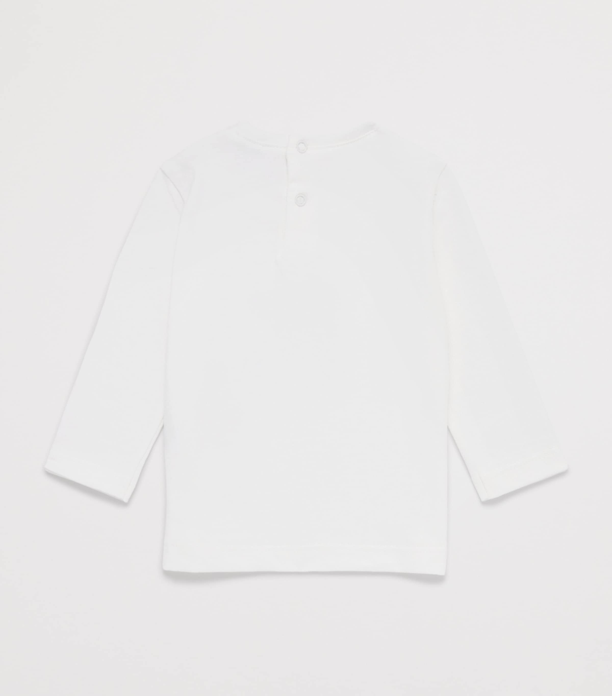 Cotton Bear Long-Sleeve T-Shirt (6-36 Months) 100MILK Image 2