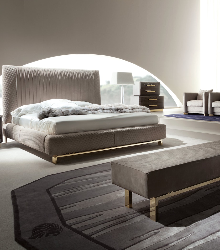 Quilted Infinity Bed GREY Image 3