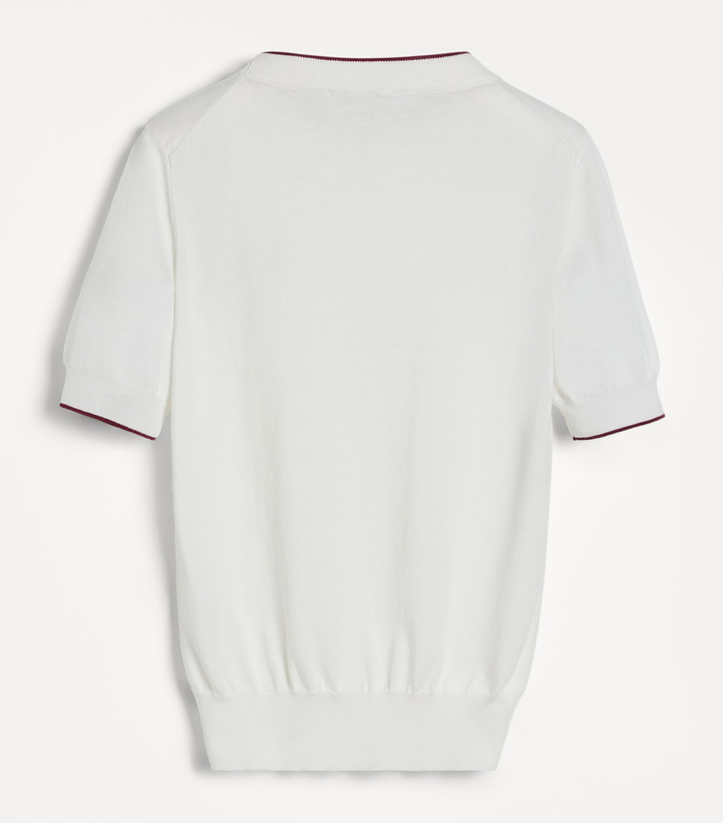 Brunello Cucinelli Kids White Cotton Logo Short-Sleeve Sweater (4
