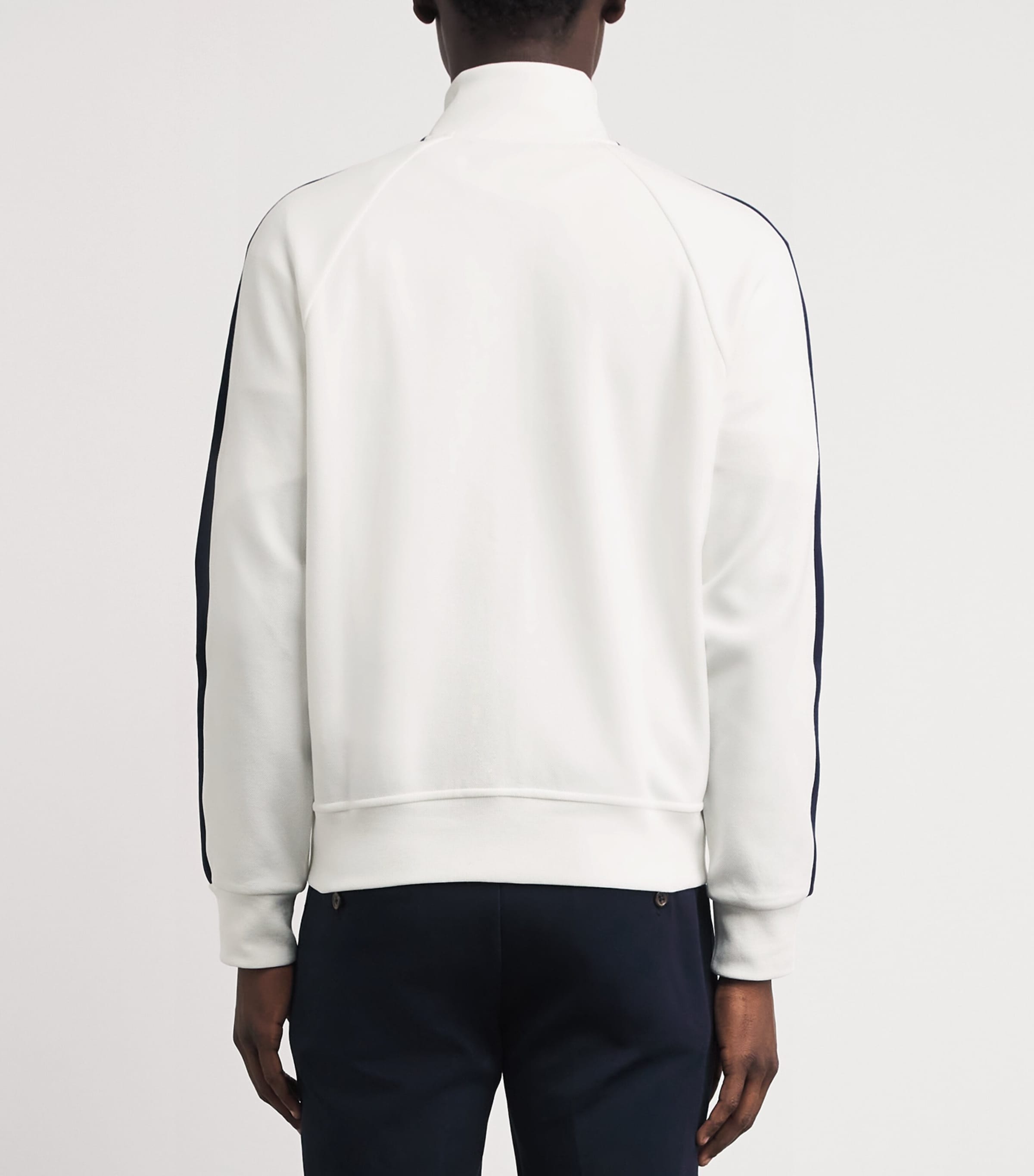 Polo Ralph Lauren Mens Double-Knit Track Jacket White Image 5