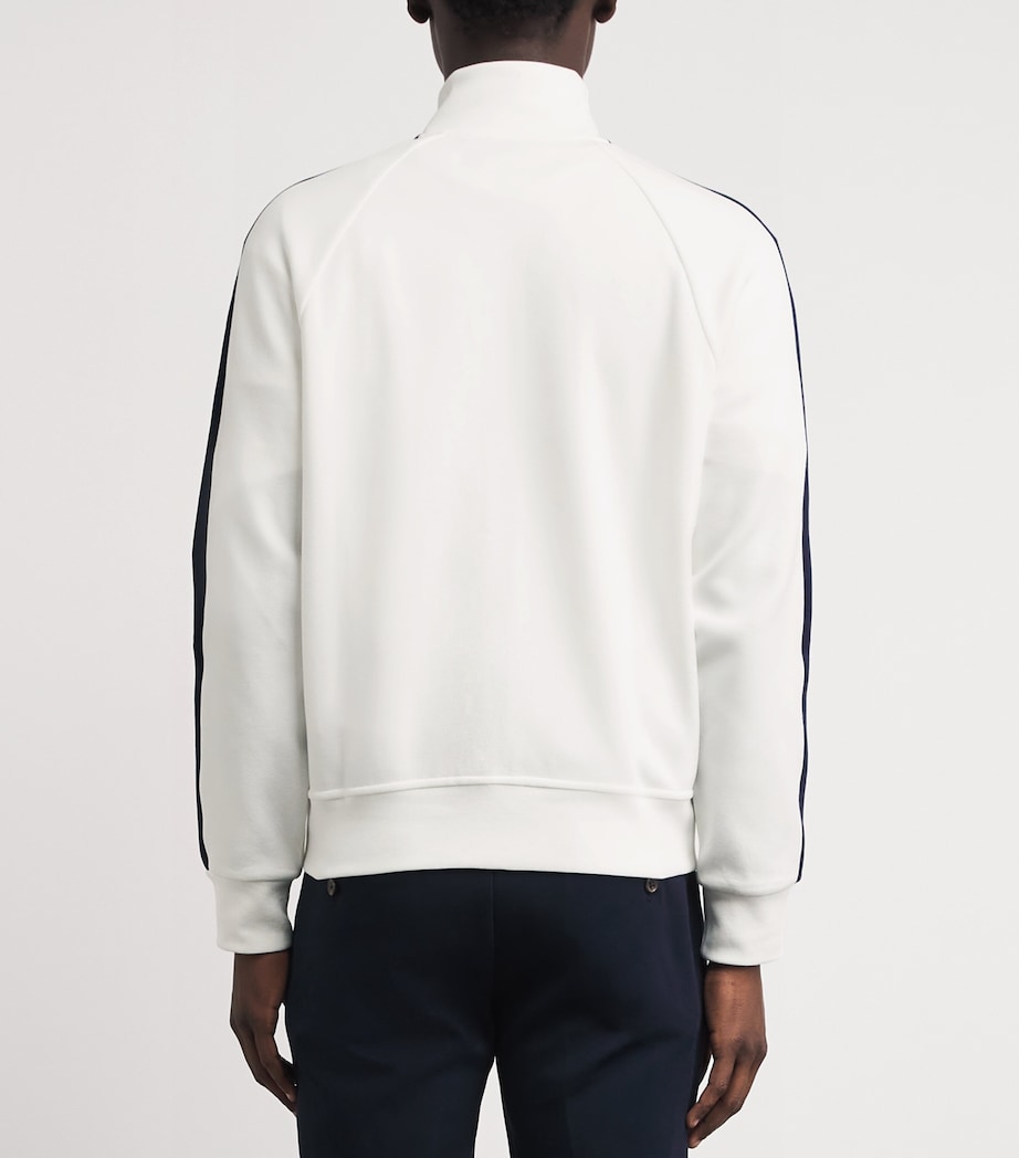 Polo Ralph Lauren Mens Double-Knit Track Jacket White Image 5