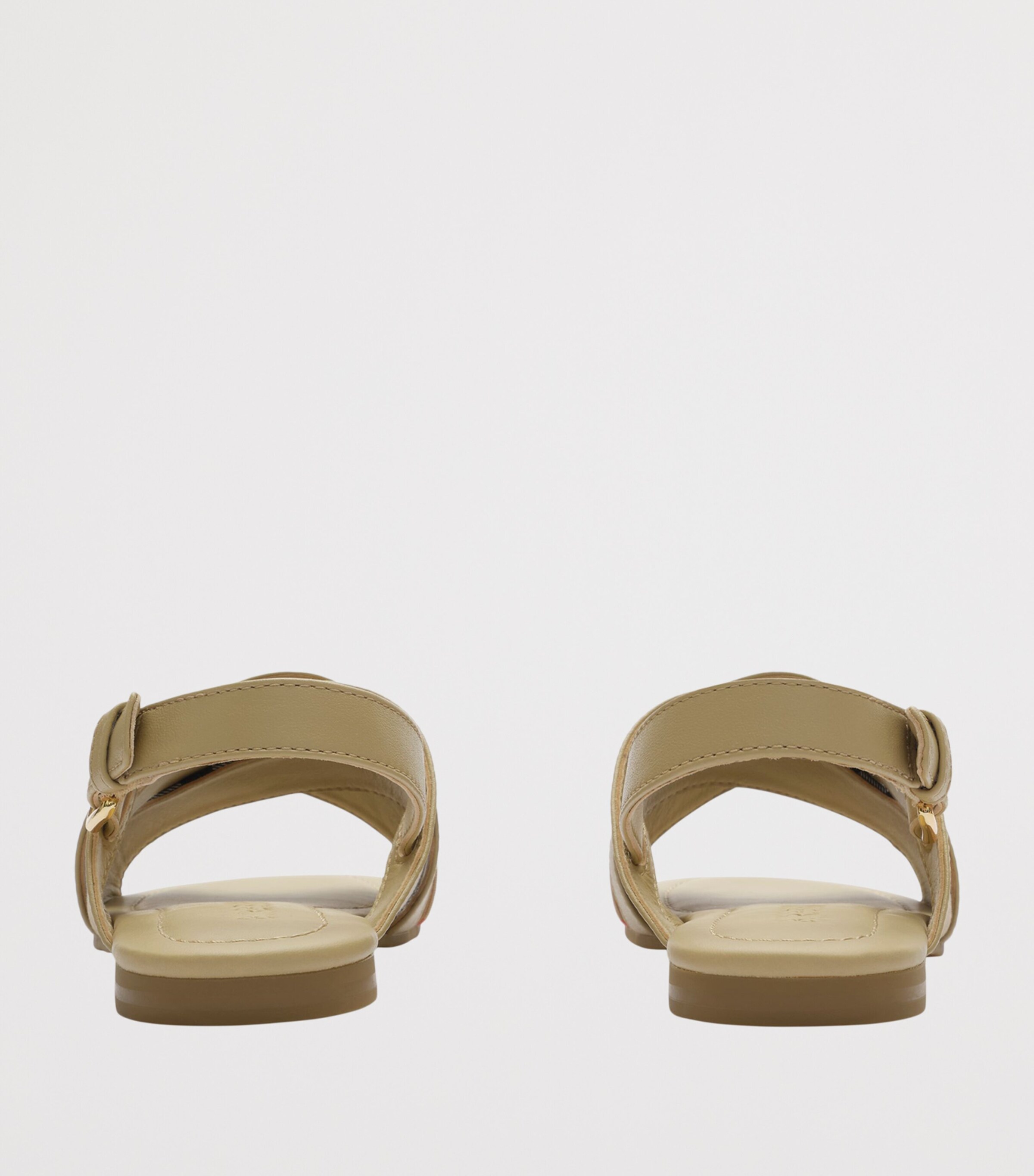 Burberry Kids Check Slingback Sandals Sand Ip Check Image 3