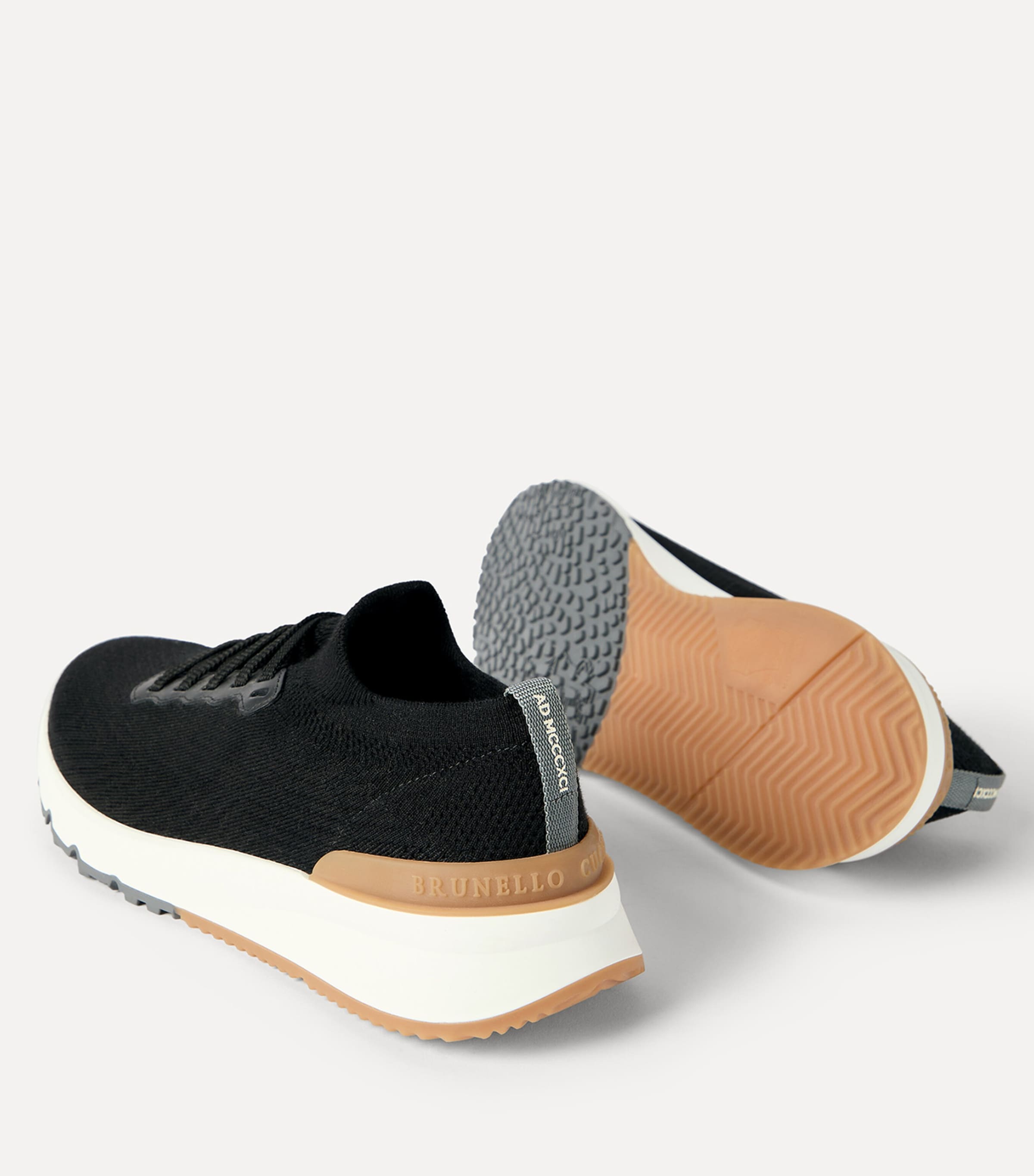 Brunello Cucinelli Cotton Knitted Sneakers Image 6