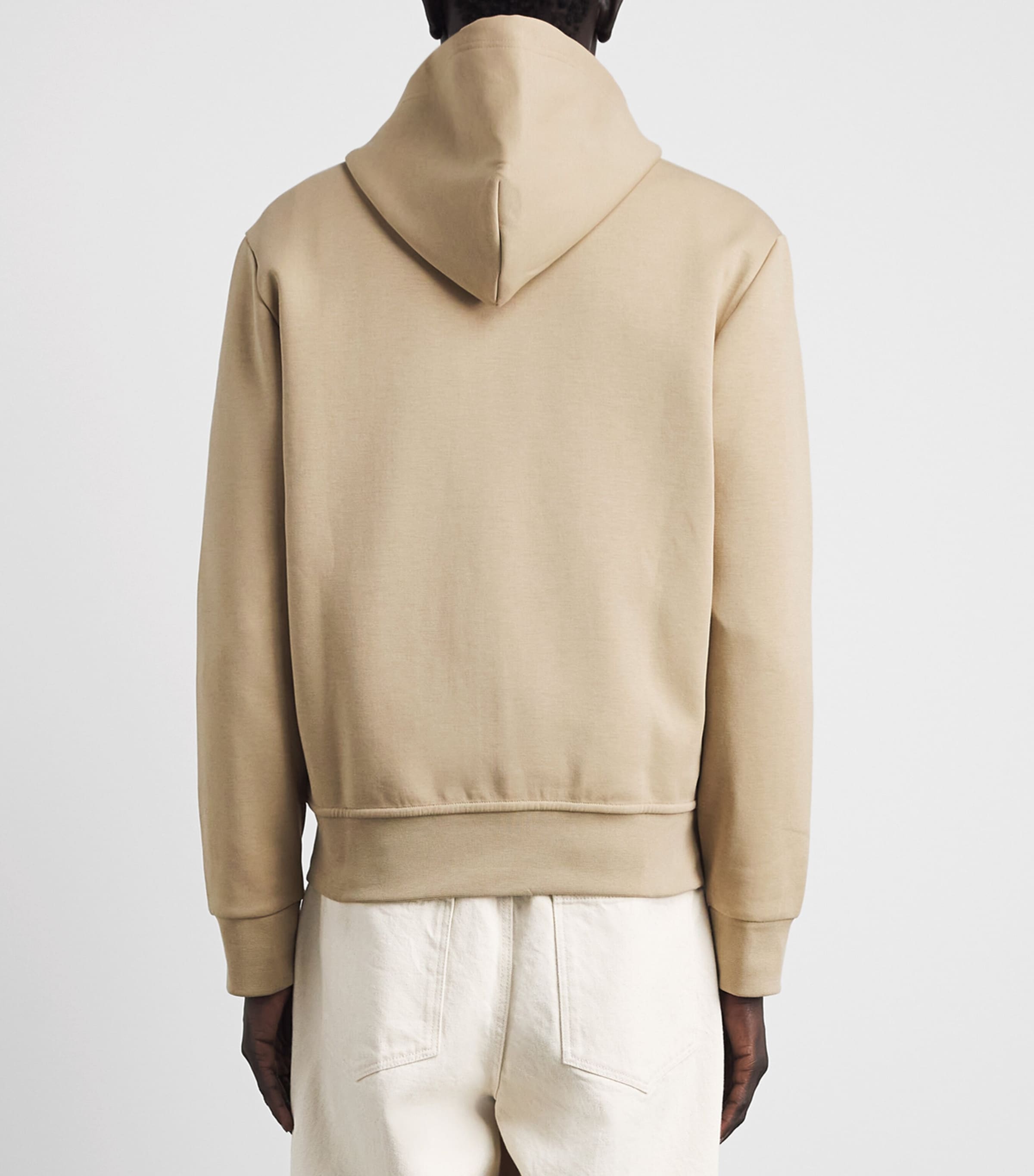 Polo Ralph Lauren Mens Cotton-Blend Logo Zip-Up Hoodie Vintage Image 5