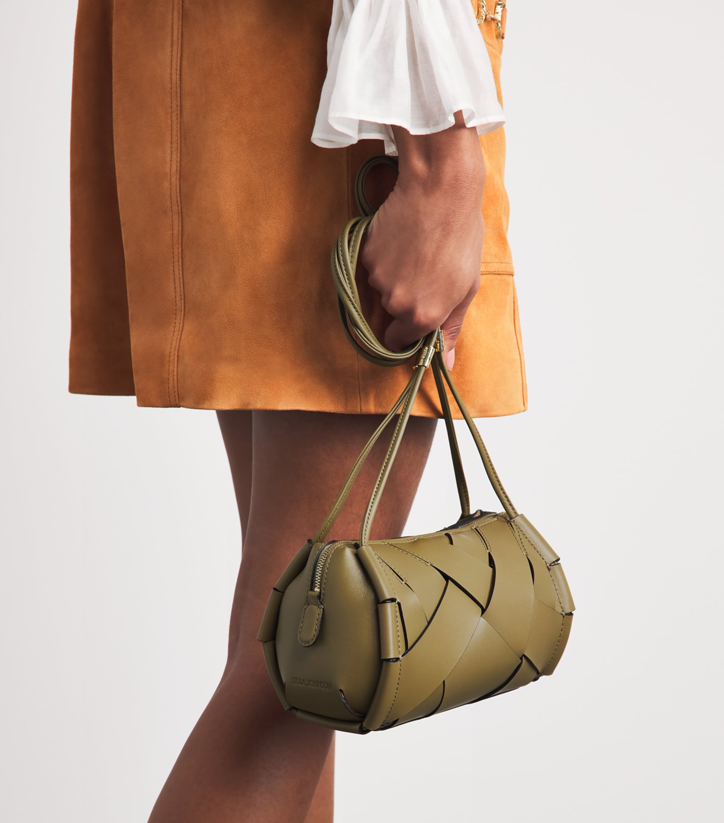 Ulla Johnson Leather Charlotte Camera Bag Olive Image 4