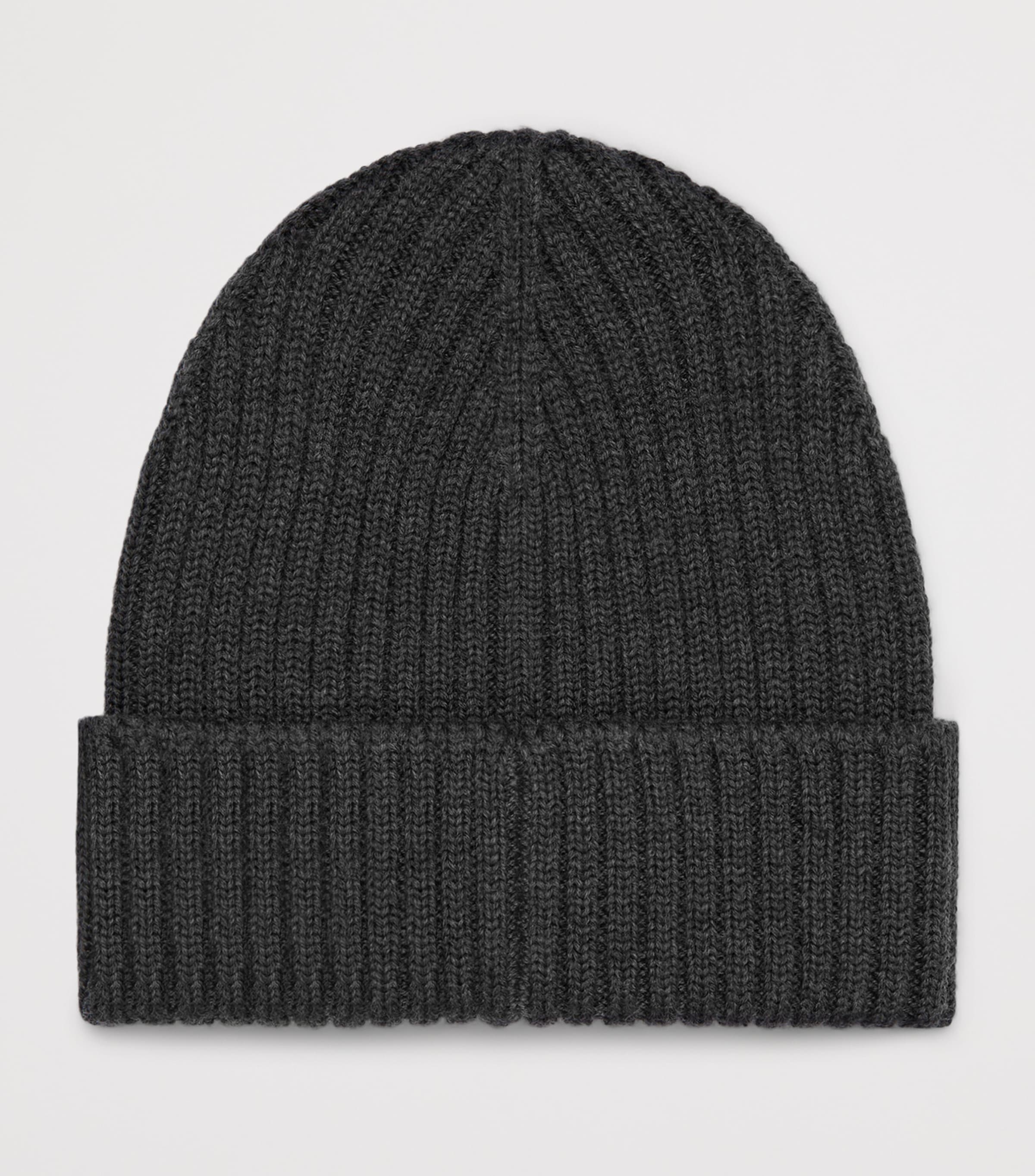 Wool Logo Beanie GREY MIX Image 2