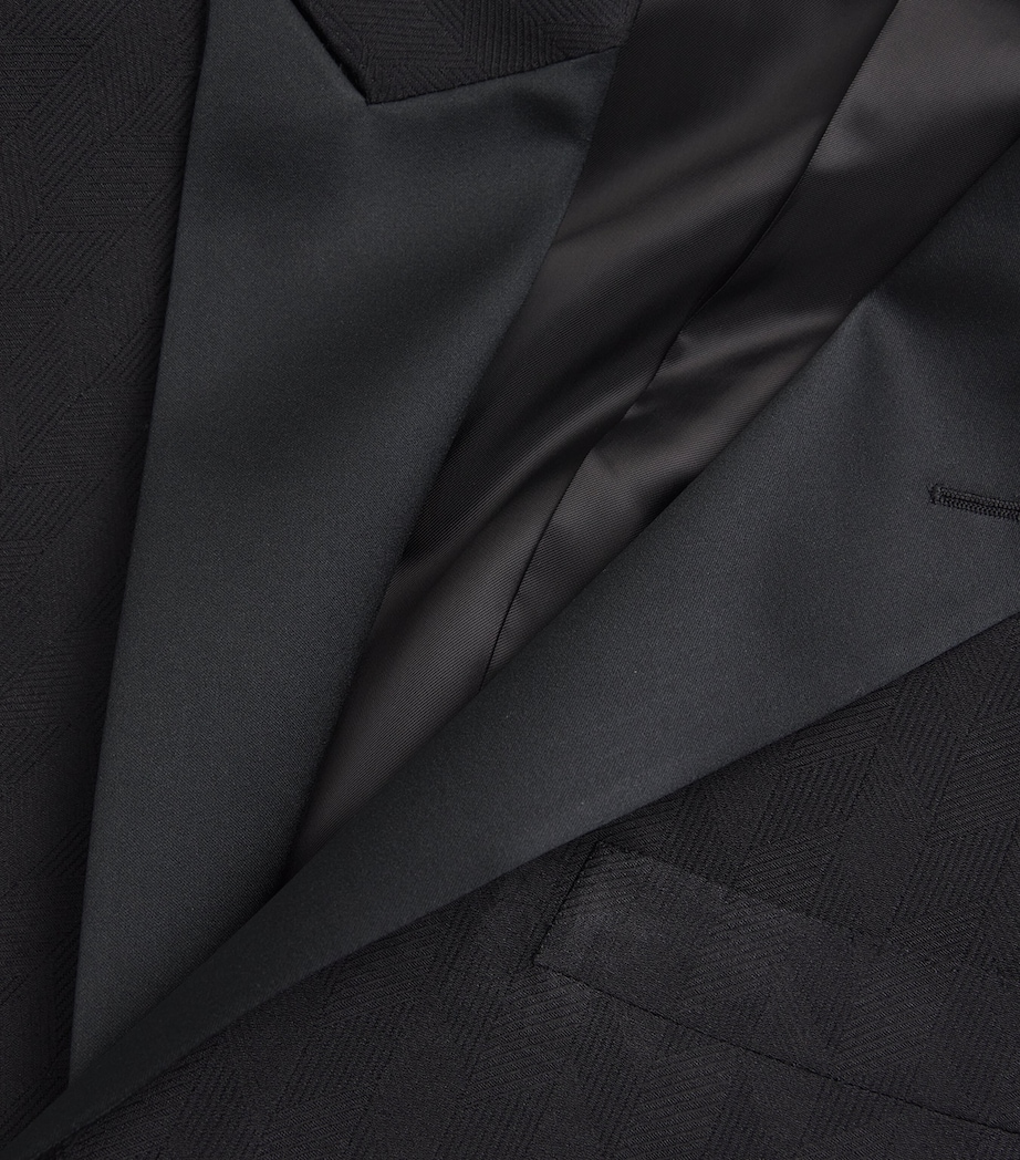 Wool-Silk Tuxedo Jacket 101 Image 5