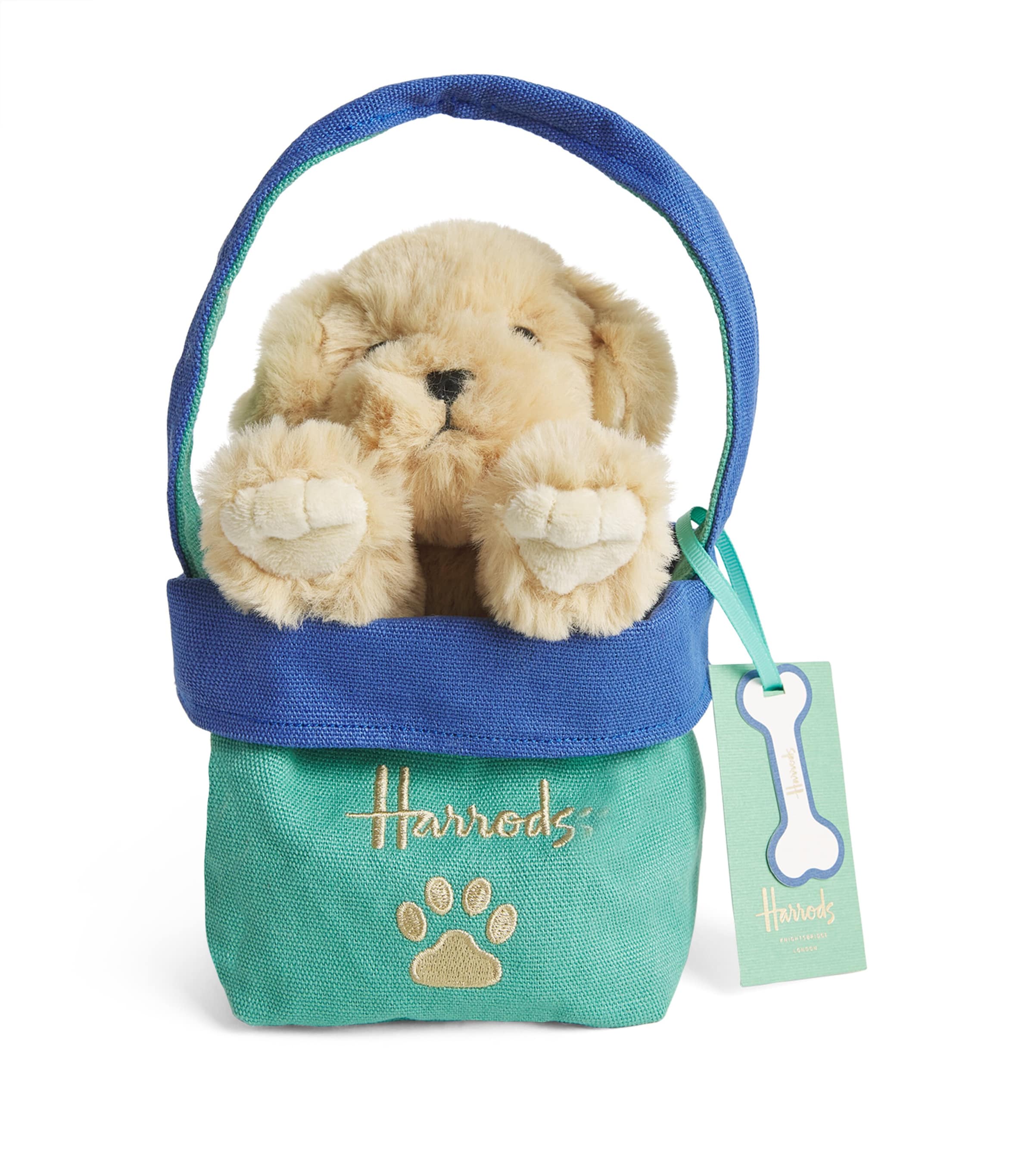 Harrods Puppy in a Bag (Small) | Designers | Harrods | Toys | Bears & Soft Toys