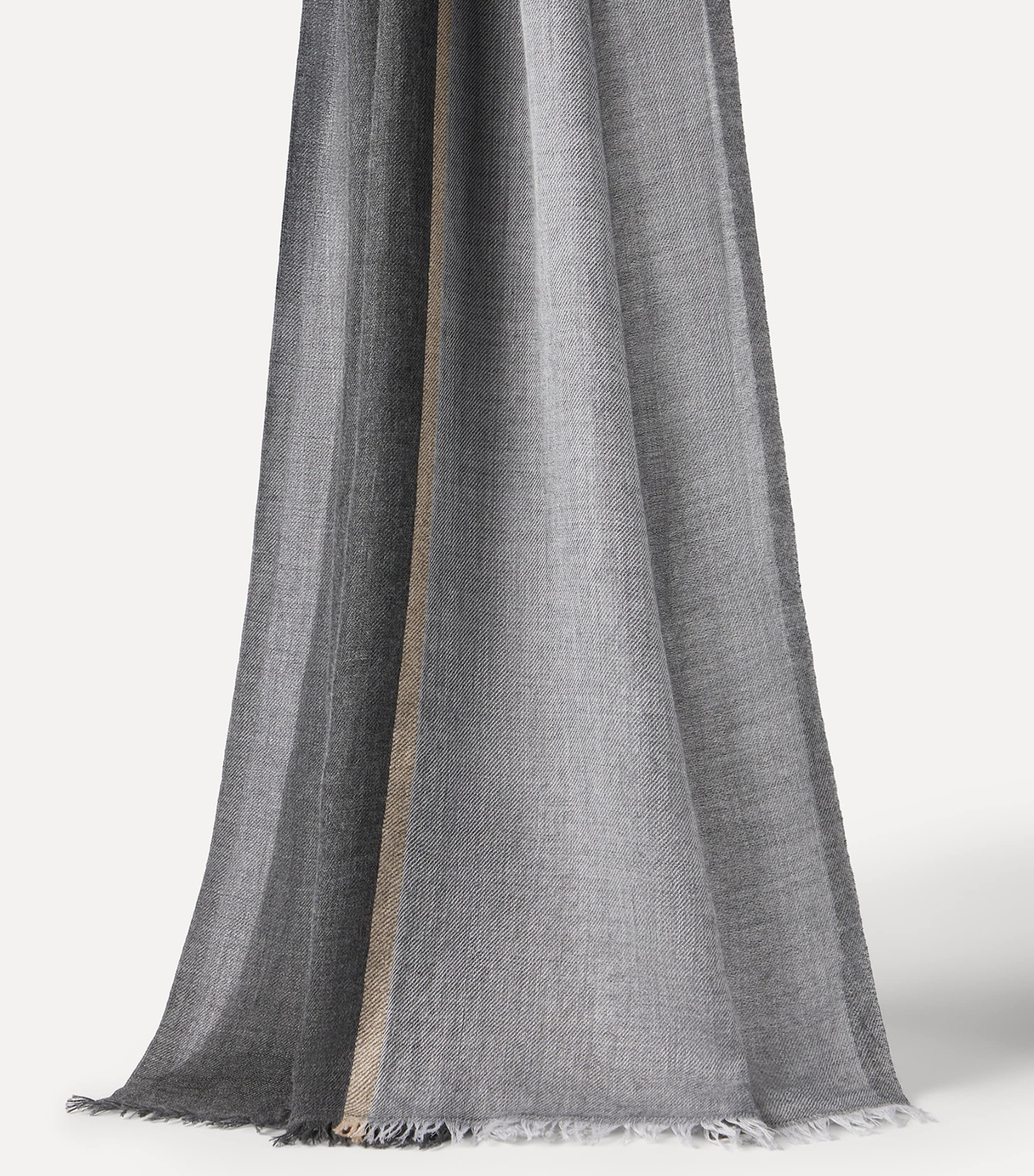 Brunello Cucinelli Cashmere-Silk Colour-Block Scarf Image 2