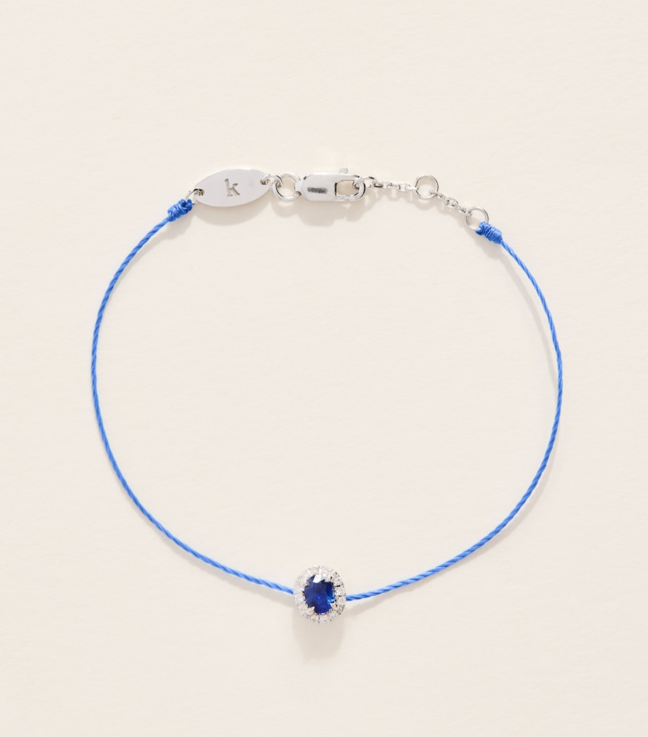 Redline White Gold and Sapphire Diva Bracelet Ocean Image 1