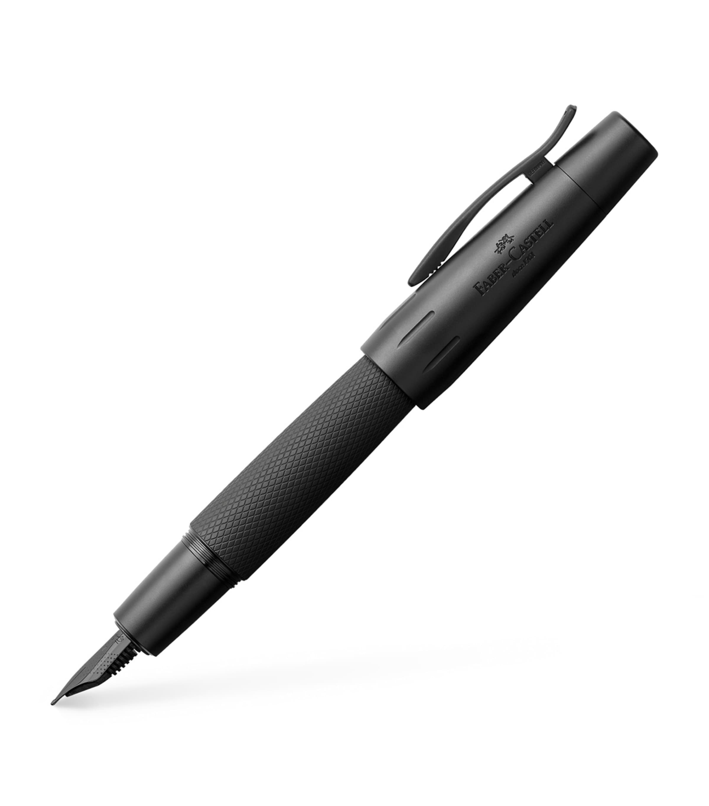 Faber-Castell E-Motion Pure Black Fountain Pen Black Image 1