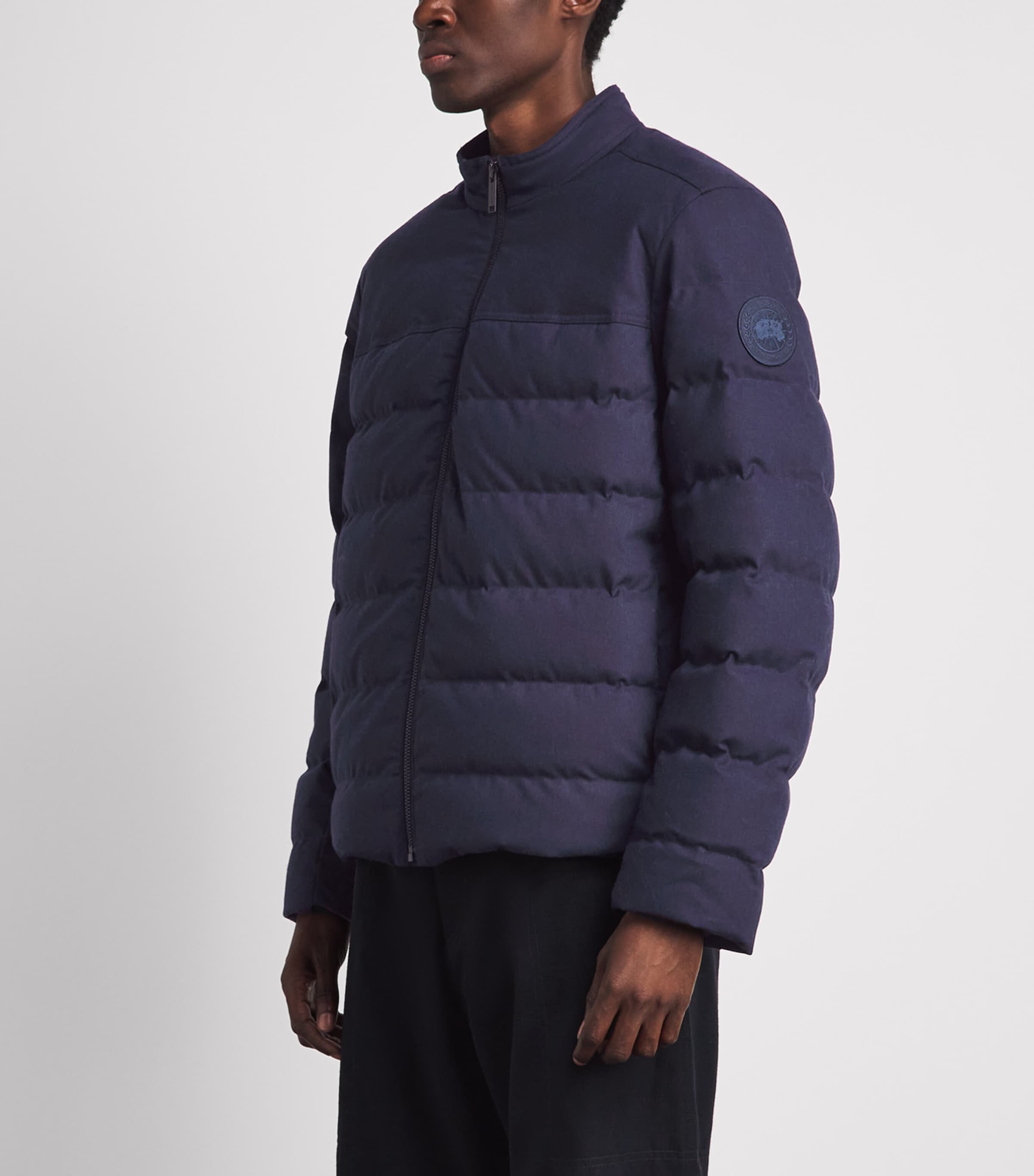 Canada Goose Mens Down Metro Jacket Nocturne Image 4