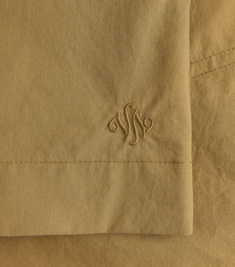Varley Womens Cotton Morales Shorts Golden Olive Image 6
