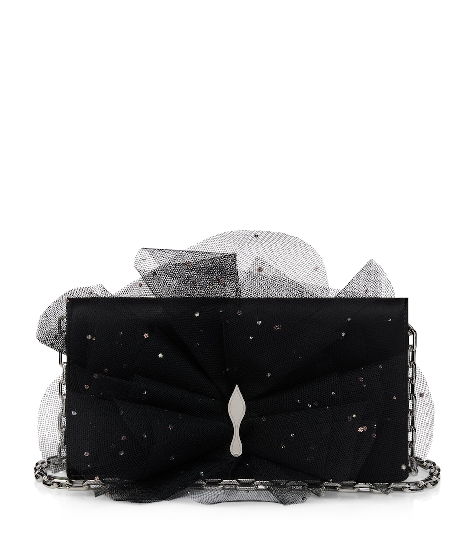 Bettina Tulle Clutch Bag