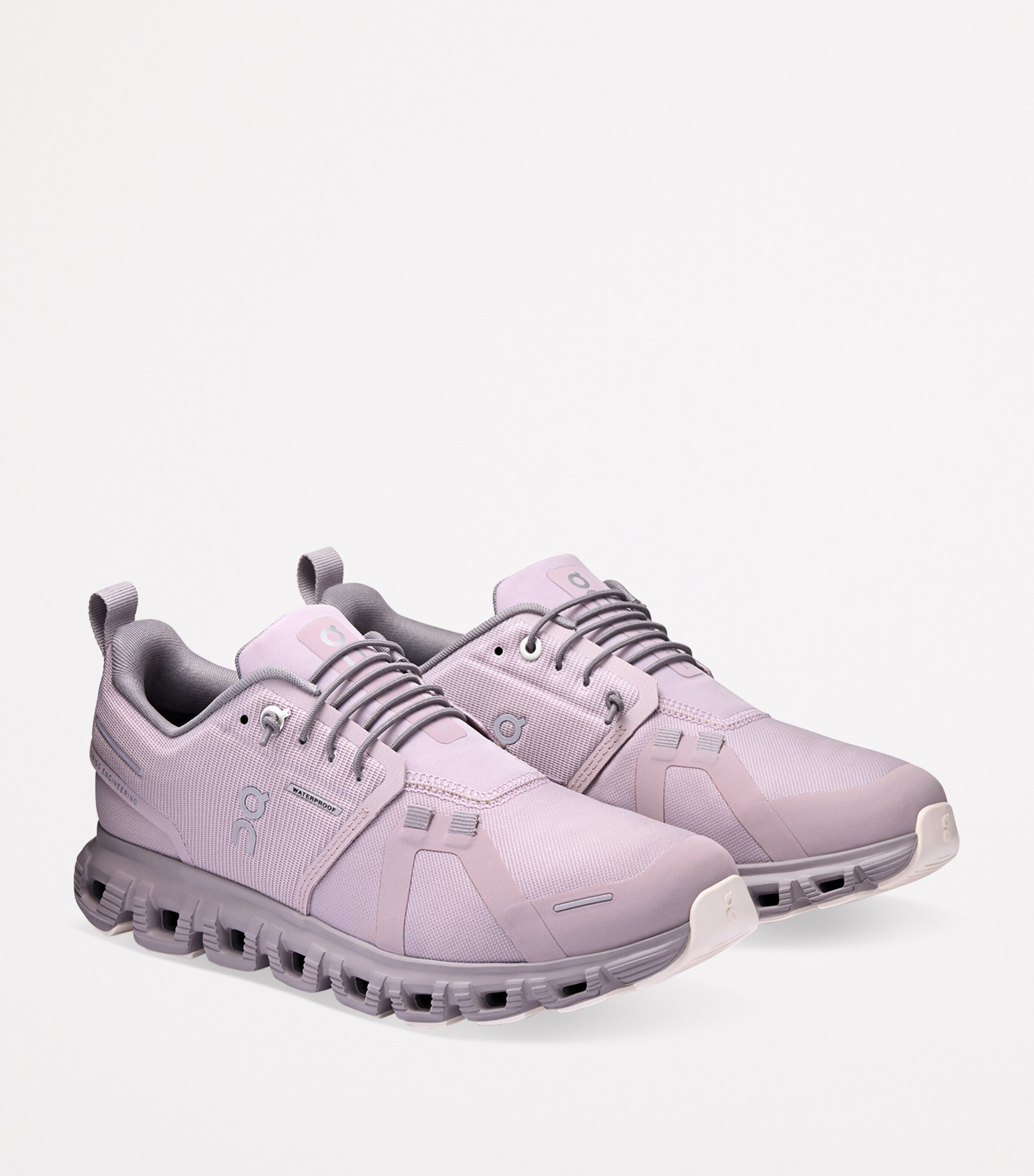 Cloud 6 Waterproof Trainers MAUVE | ZINC Image 6