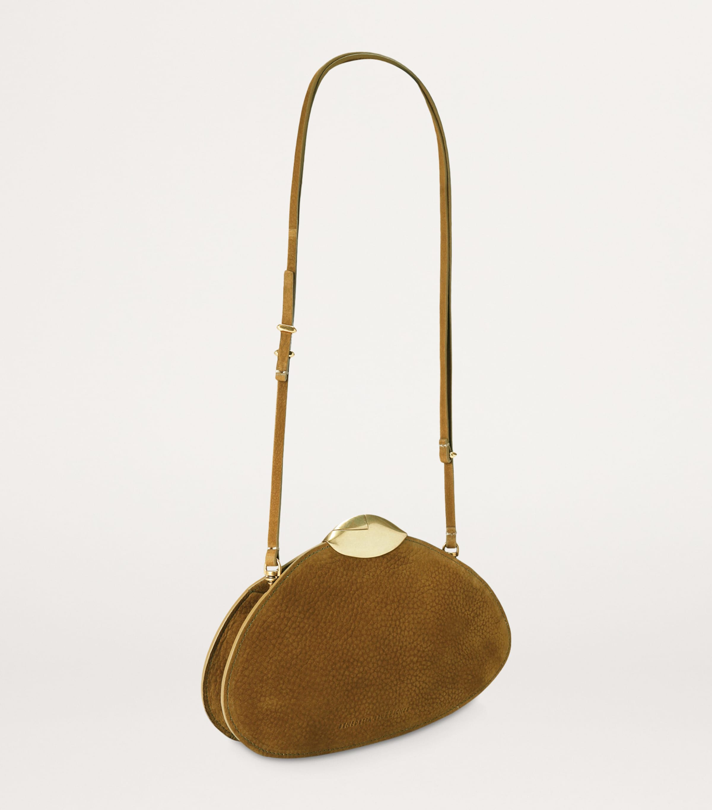 Nubuck Belle de Jour Shoulder Bag GREEN Image 2