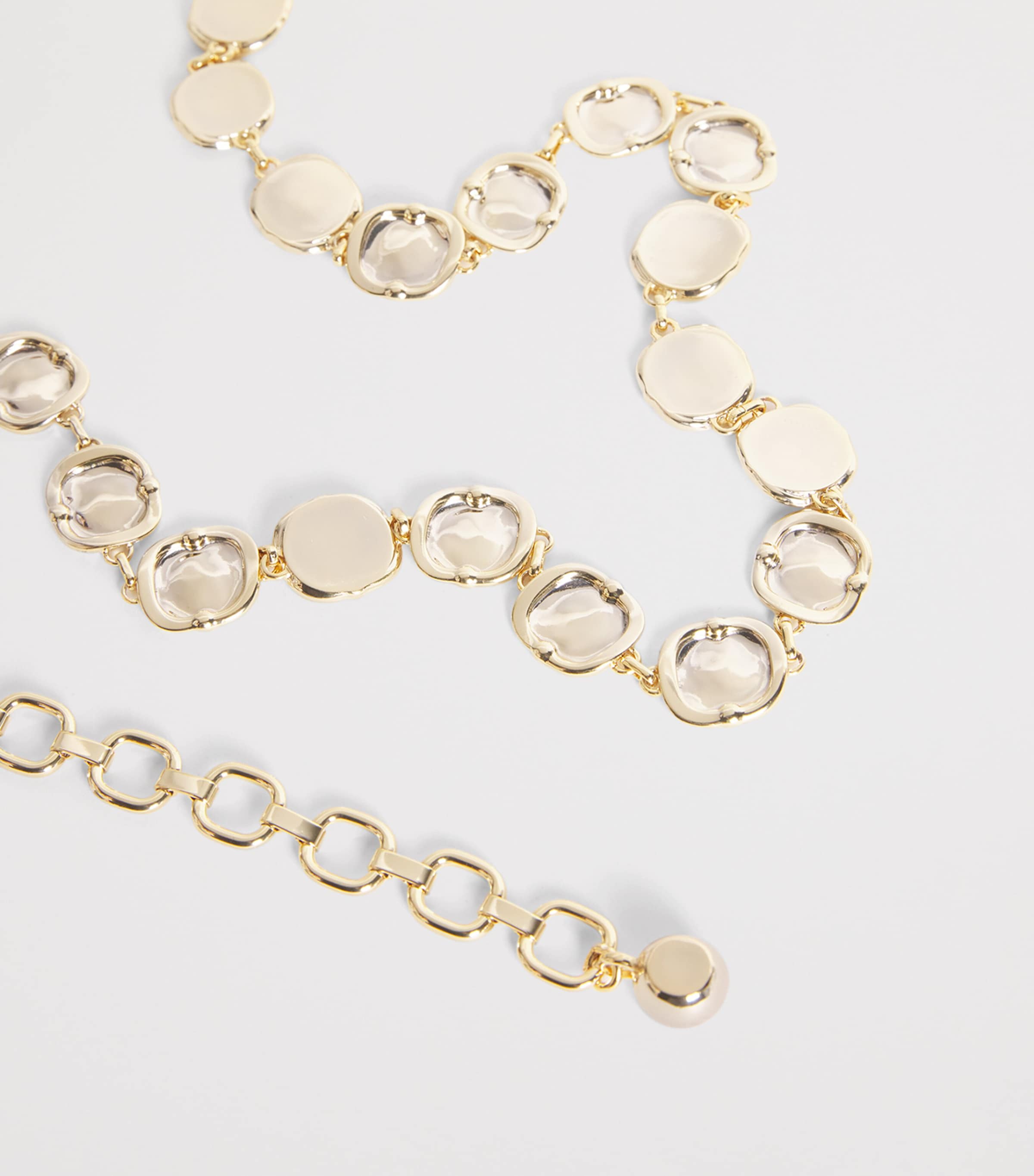 Pebble Chain Belt GOLD Image 5