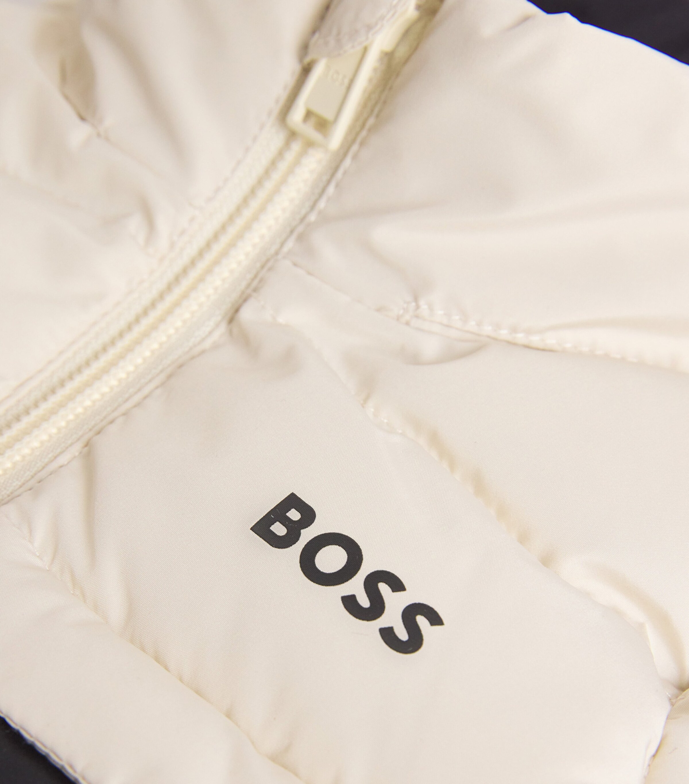 Logo Padded Gilet (3-18 Months) 21C SAND Image 3