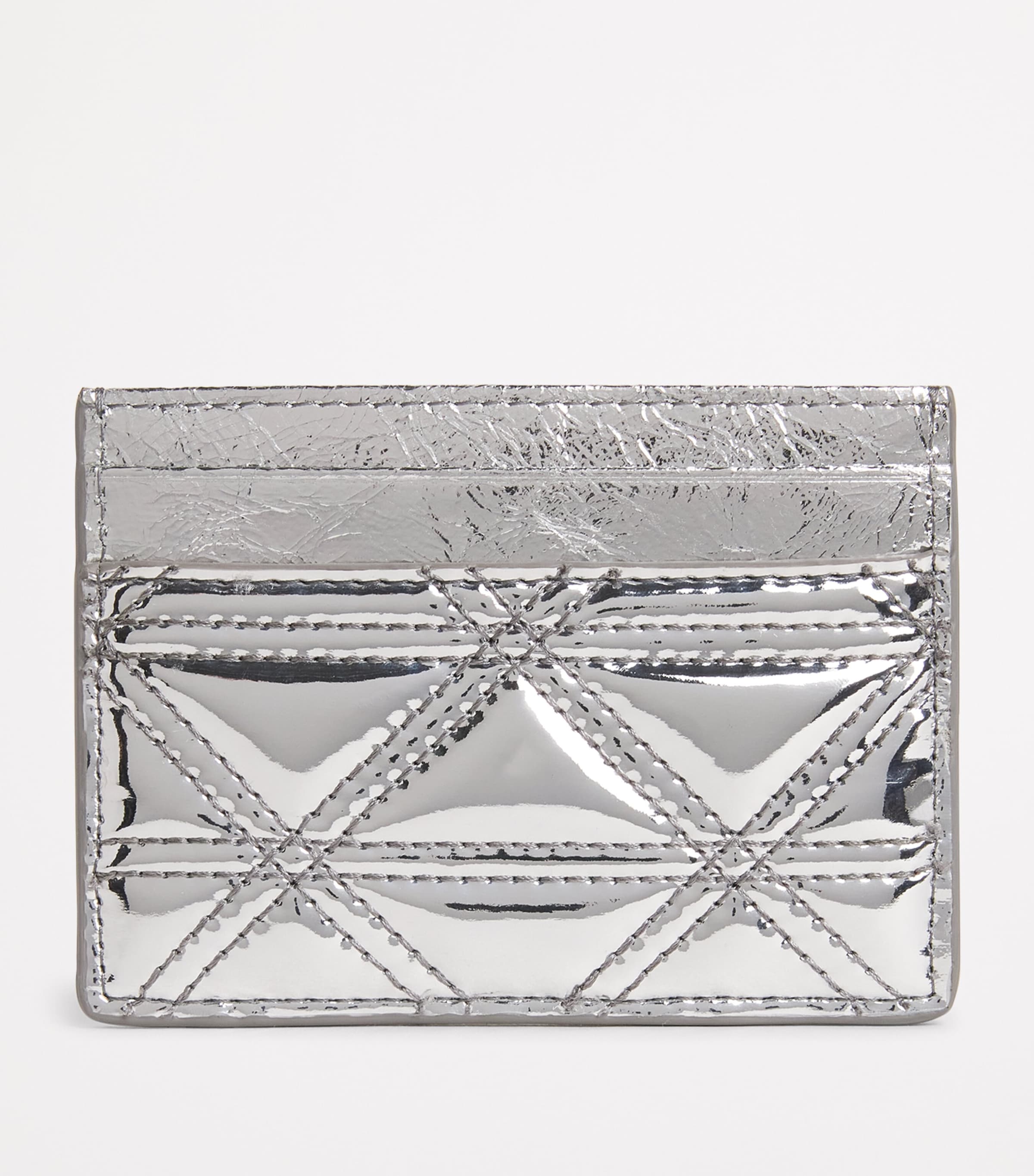 【VIVIENNE WESTWOOD】Big ORB Quilted Napa Card Holder Vivienne Westwood Orb-plaque Card Holder | Black | FARFETCH