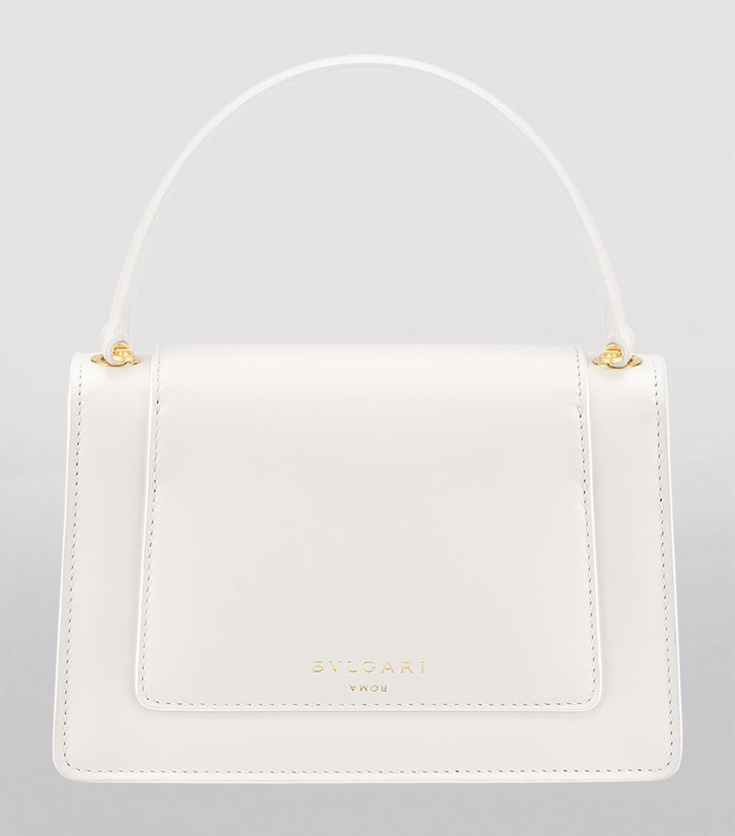 x Alexander Wang Leather Serpenti Multi-Wear Bag WHITE Image 2