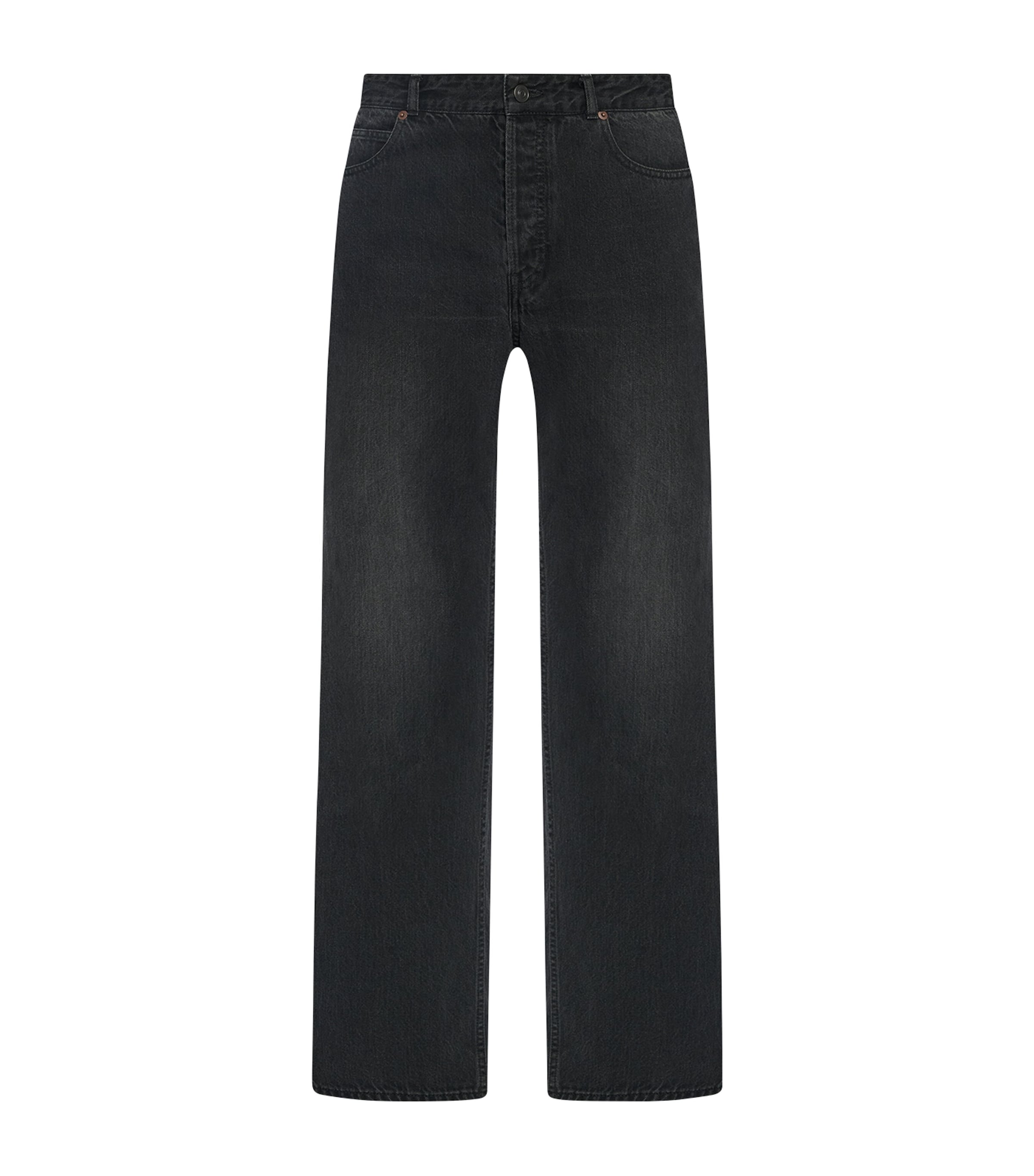 The Row Mens Tarino Cotton Jeans Black Image 1