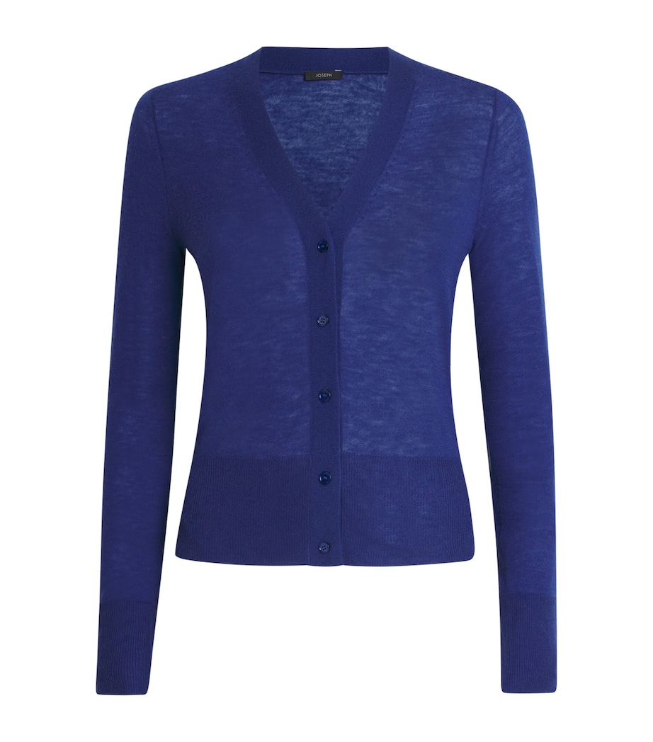 Cashmere Cashair Cardigan COBALT Image 1