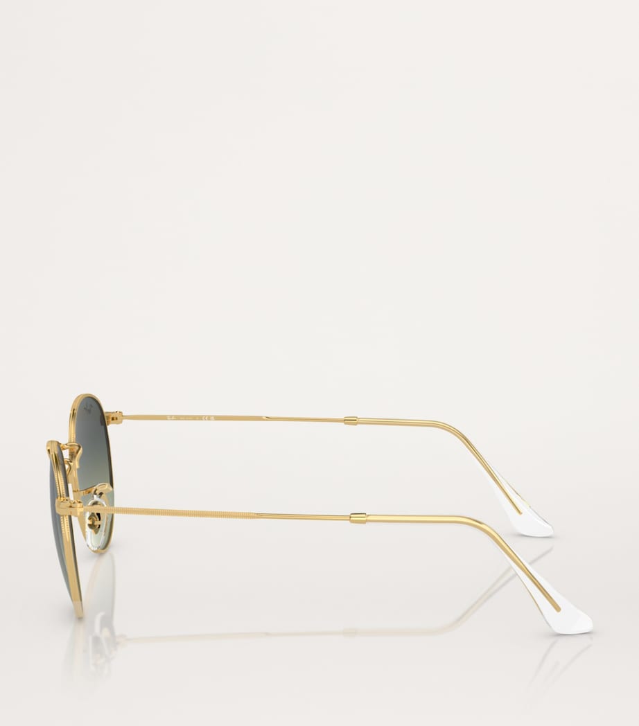 RB3447 Round Metal Sunglasses 001/BH Image 3