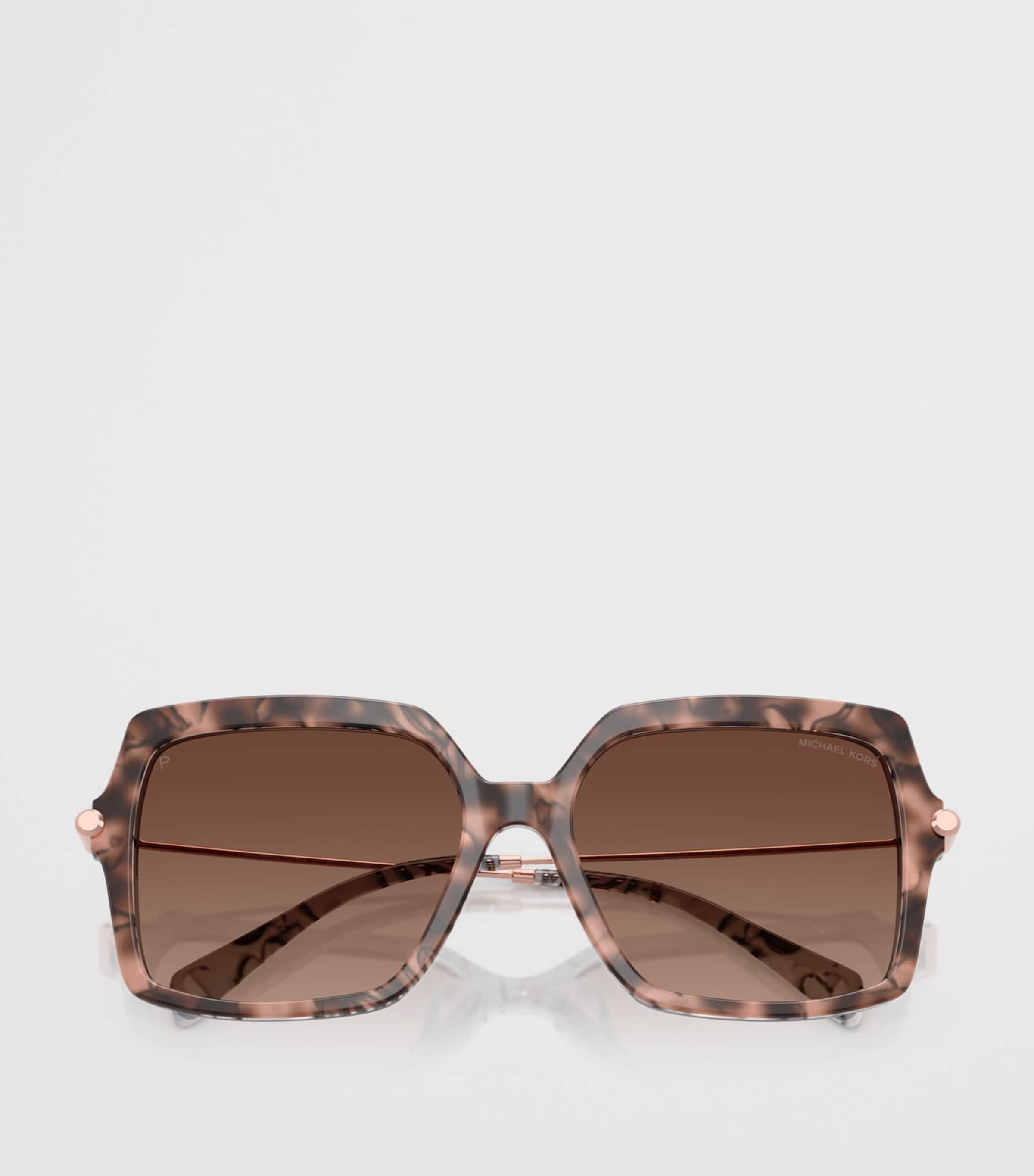 Michael Kors Quogue Square Sunglasses Brown Image 5
