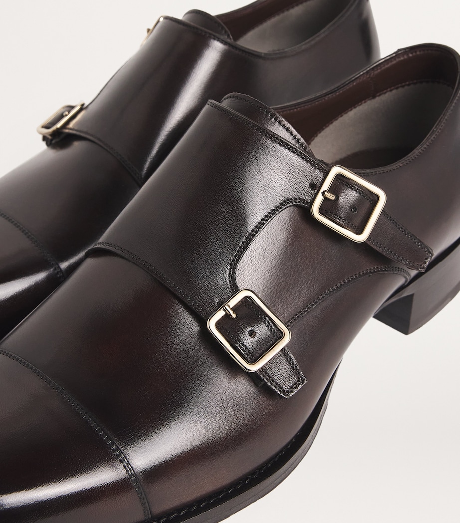 Leather Elkan Shoes 1B007 Image 7
