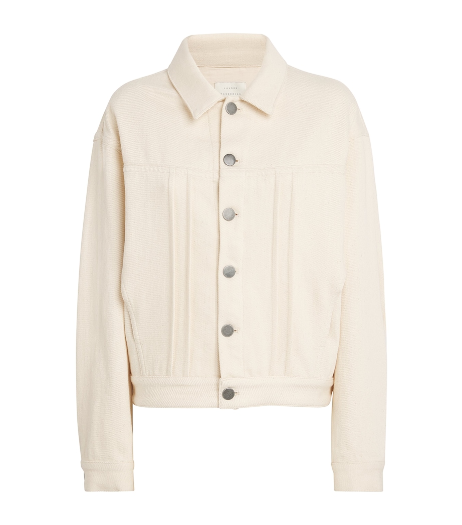 Lauren Manoogian Womens Denim Jacket Natural Image 1