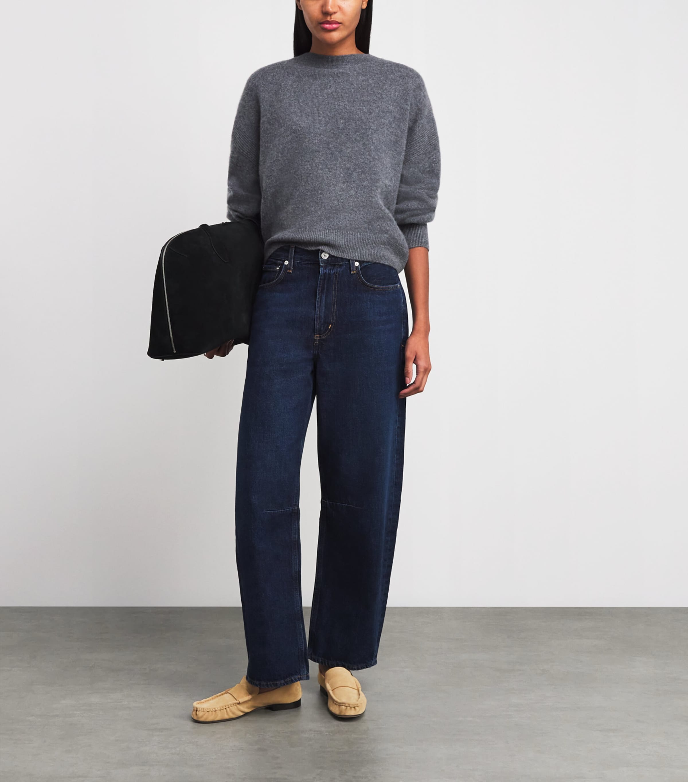 Soft Suede Loafers YELLOW Image 2