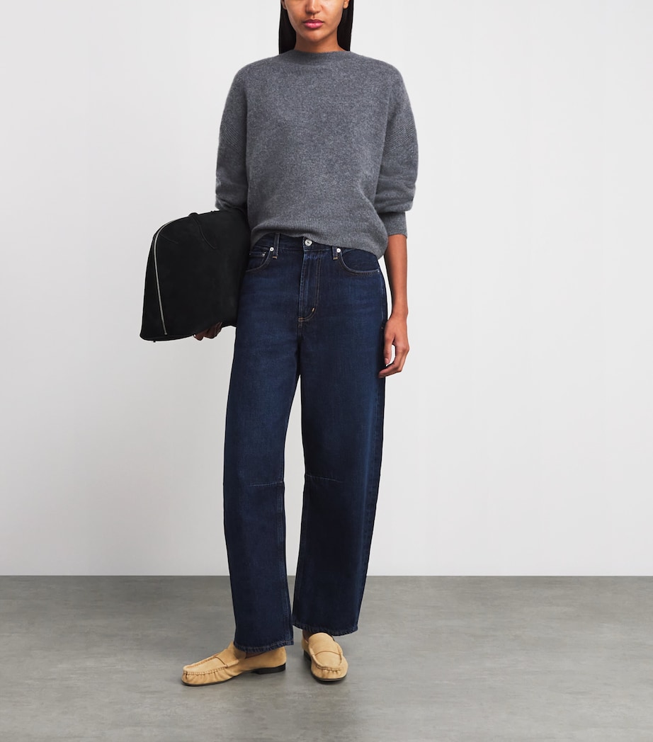 Soft Suede Loafers YELLOW Image 2