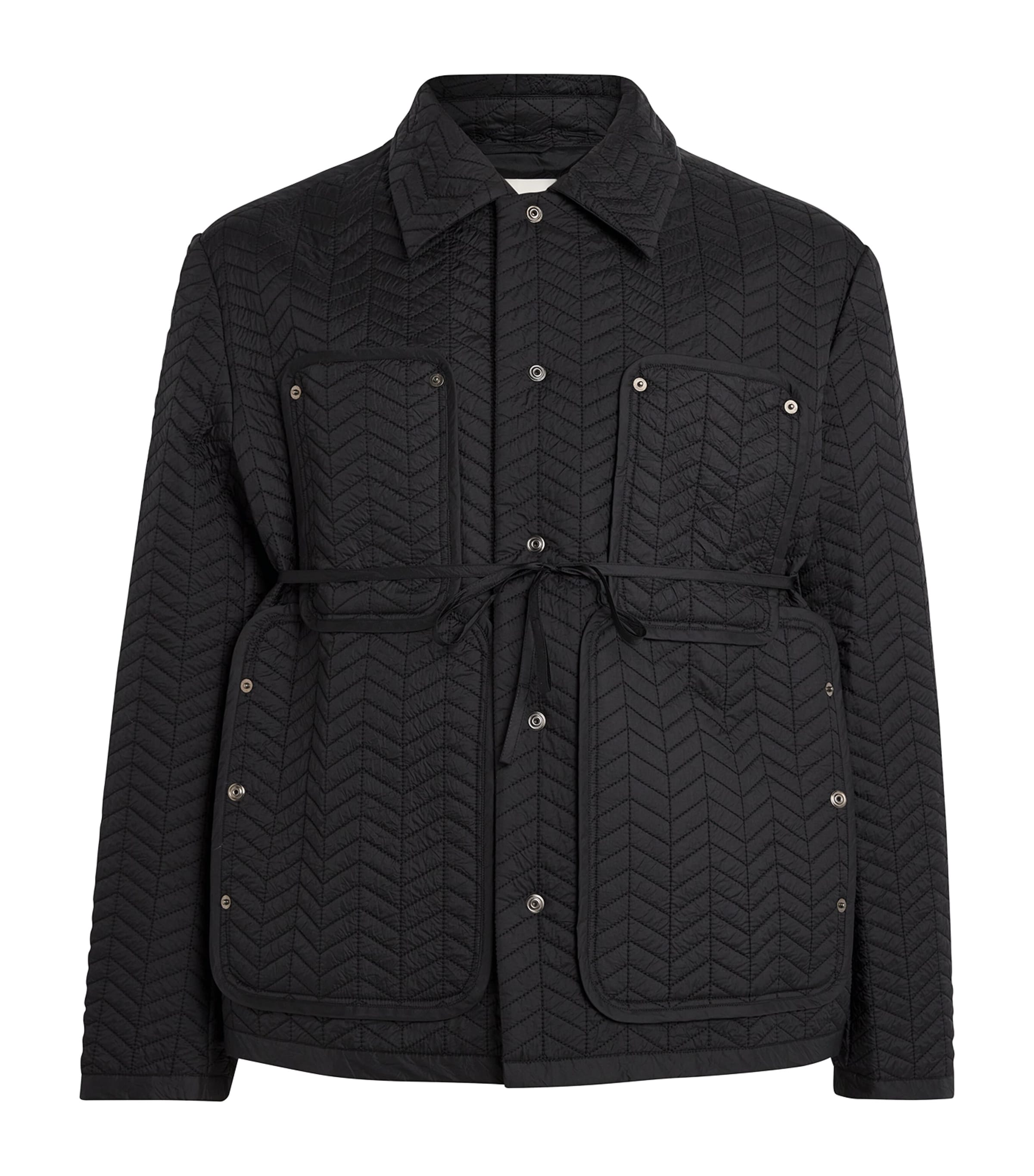 Craig Green Black Cotton-Blend Quilted Jacket | Harrods US