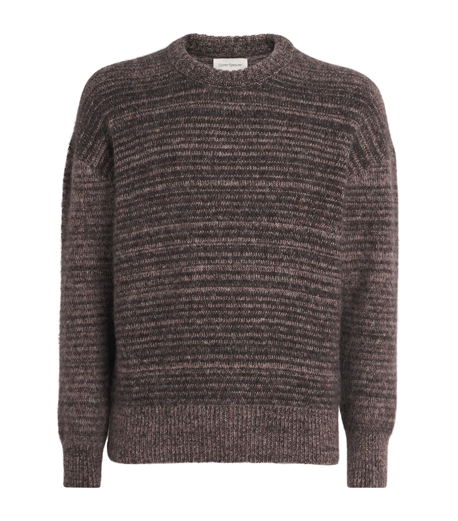 Wool-Blend Stripe Burley Sweater MULTI Image 1