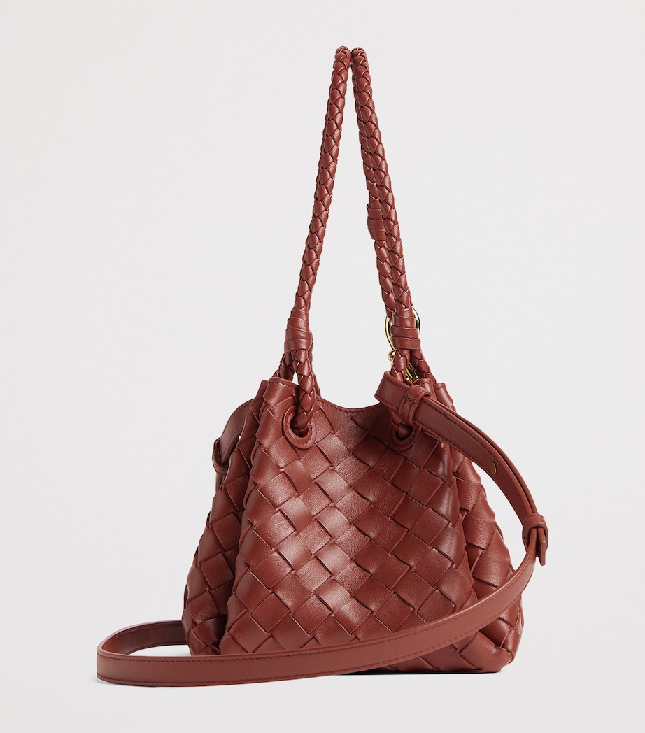 Small Lambskin Andiamo Parachute Shoulder Bag 2506 Image 3