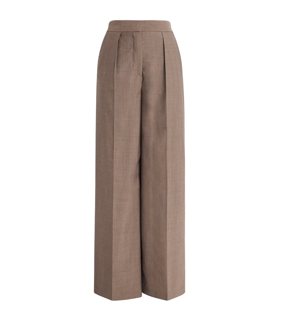 Virgin Wool Alanel Trousers MUSHROOM Image 1