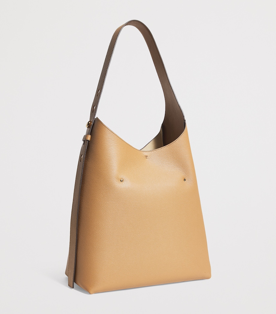 Leather Romy Shoulder Bag TIRAMISU 227 Image 3