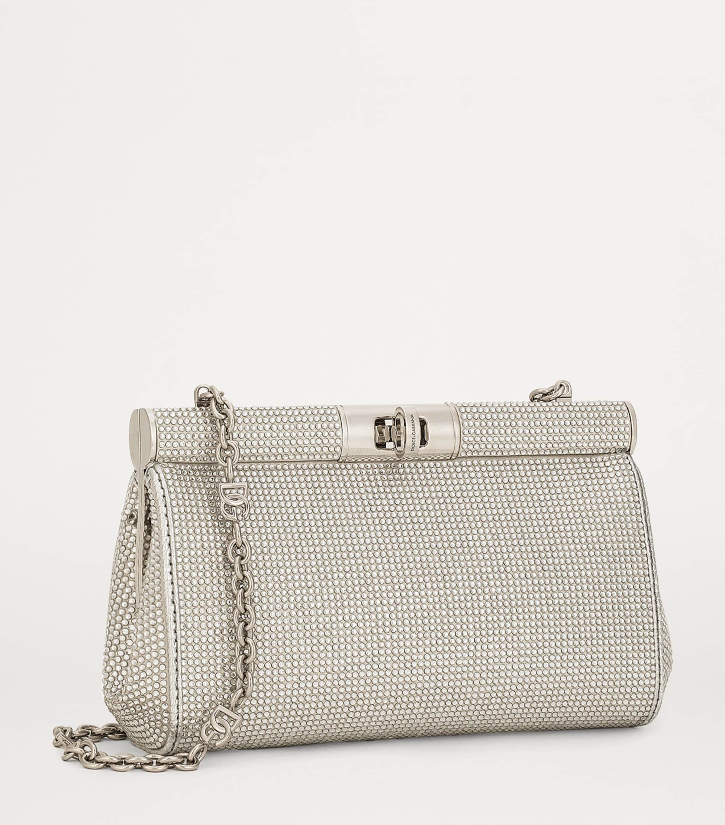 Small Marlene Clutch Bag 80702-PEARL GREY Image 2