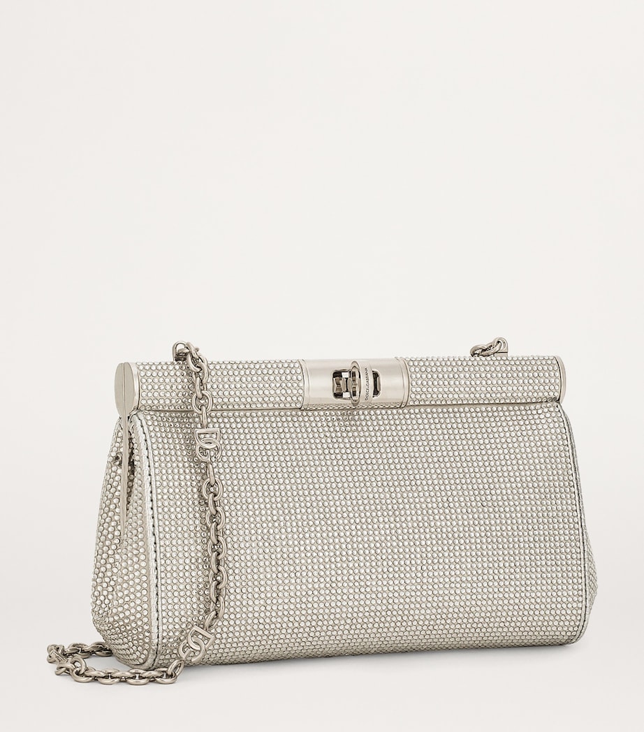 Small Marlene Clutch Bag 80702-PEARL GREY Image 2
