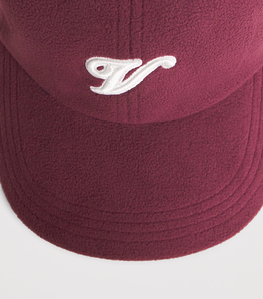 Fleece Raina Baseball Cap NEW MAROON Image 4