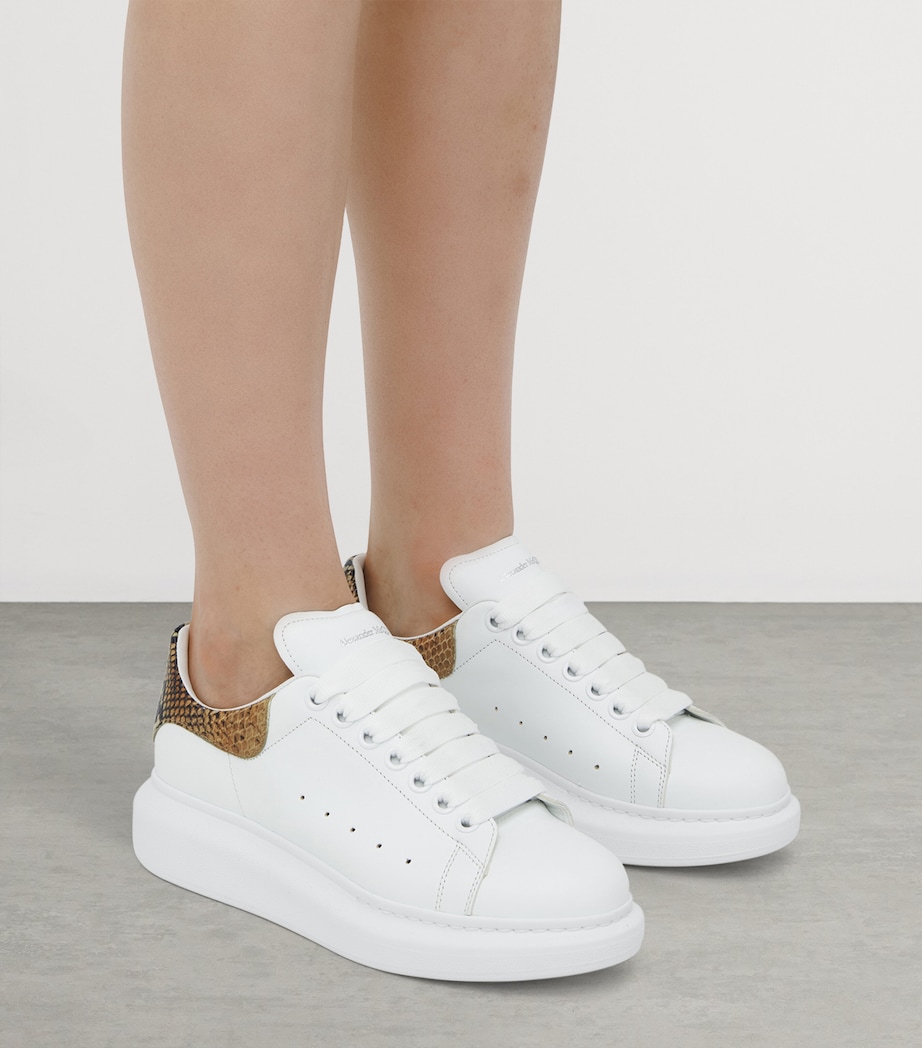 Leather Oversized Sneakers 9288 Image 3