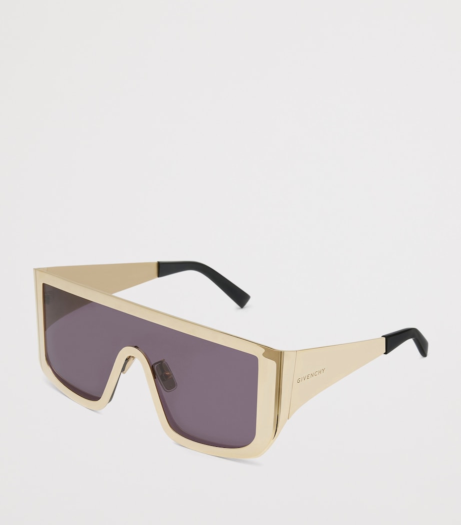 Metal Square Sunglasses GOLDEN YELLOW Image 3