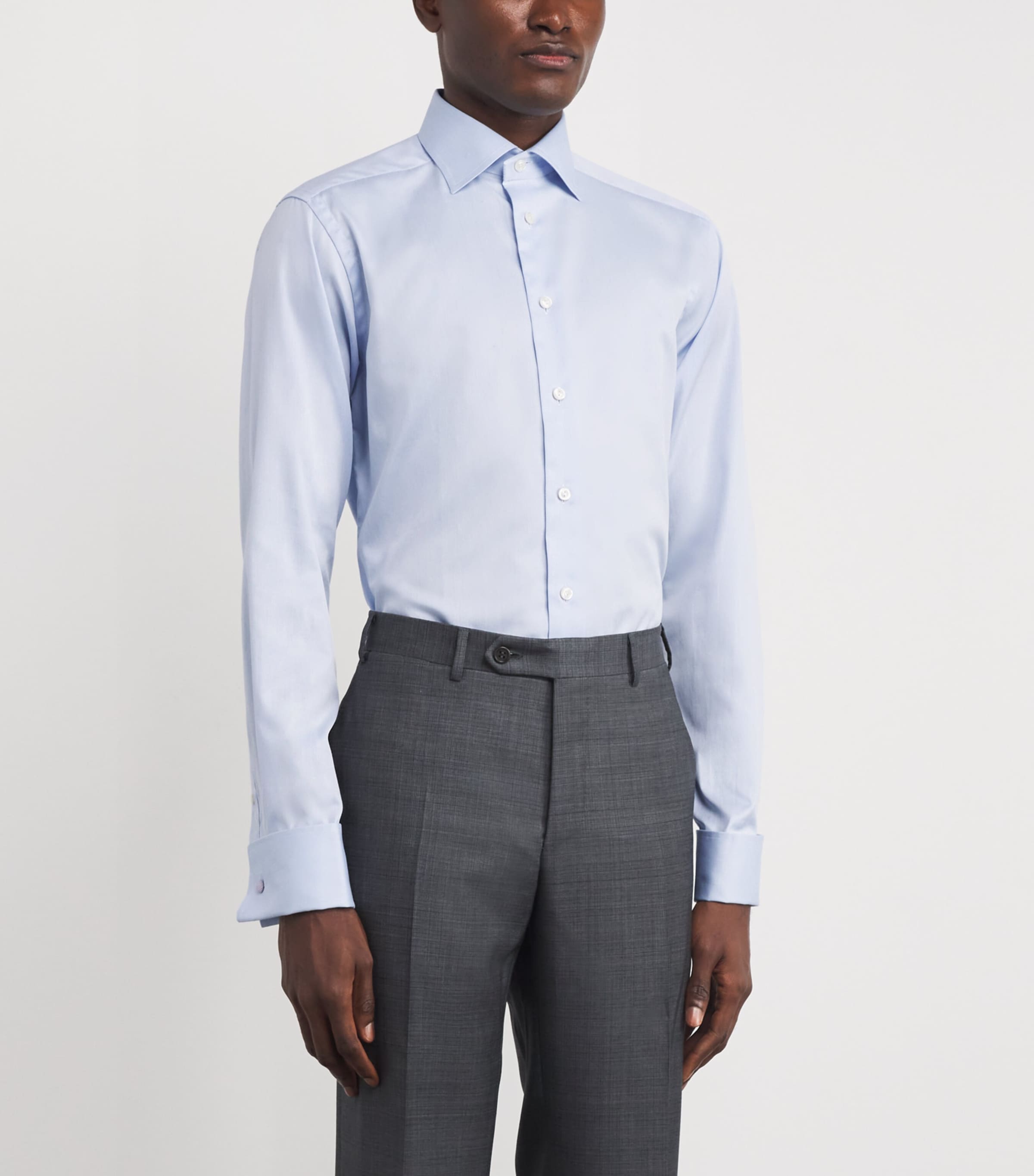 Slim Fit Shirt BLUE Image 3