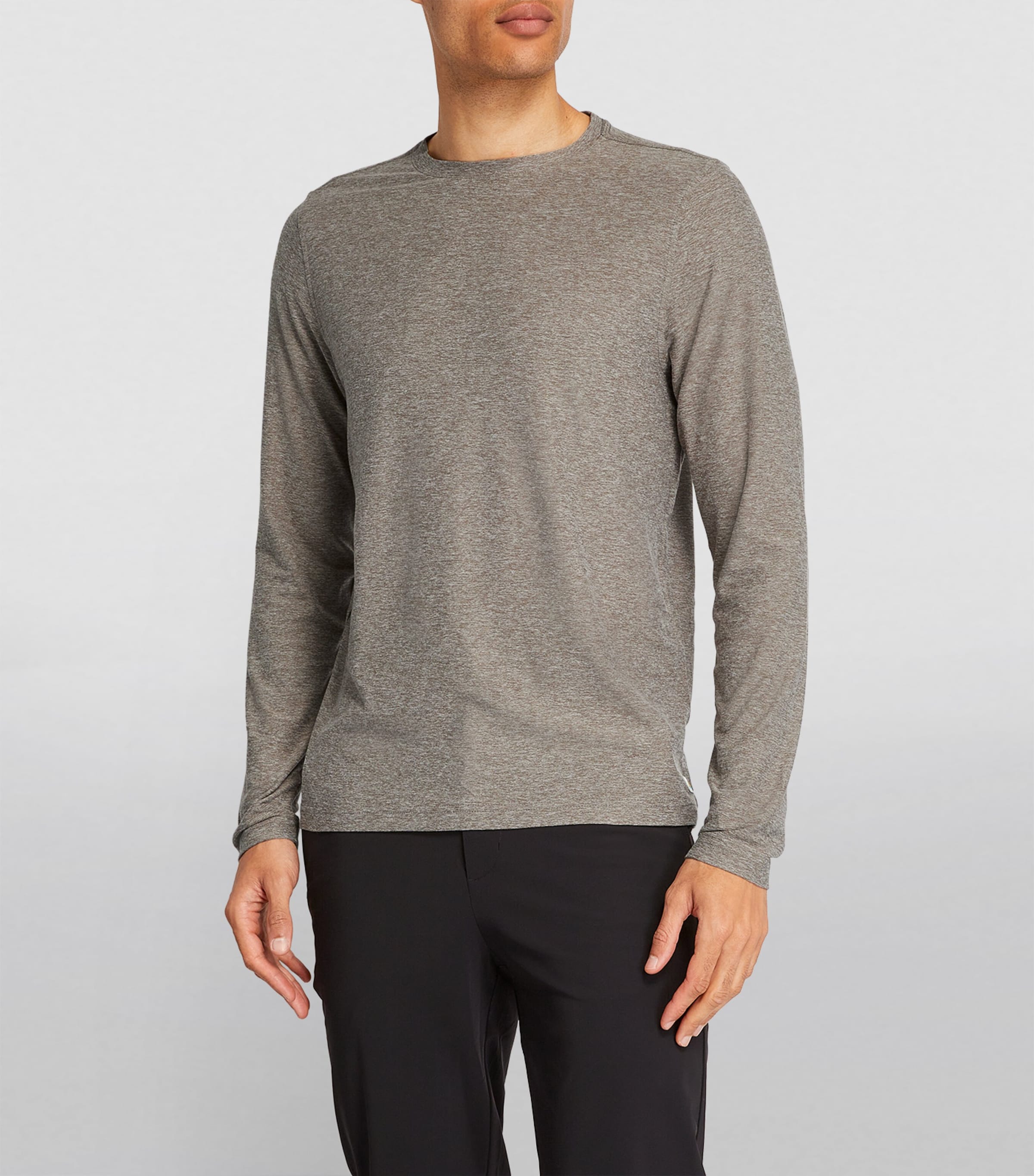 Strato Tech Long-Sleeved T-Shirt HEATHER GREY-HTG Image 3
