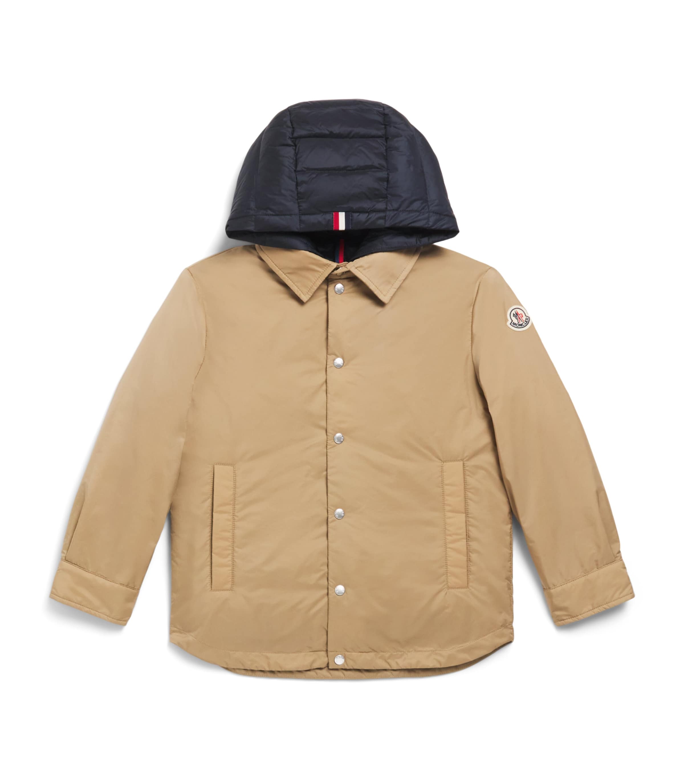 Moncler Enfant Down Adil Shirt Jacket (8-10 Years) Image 1