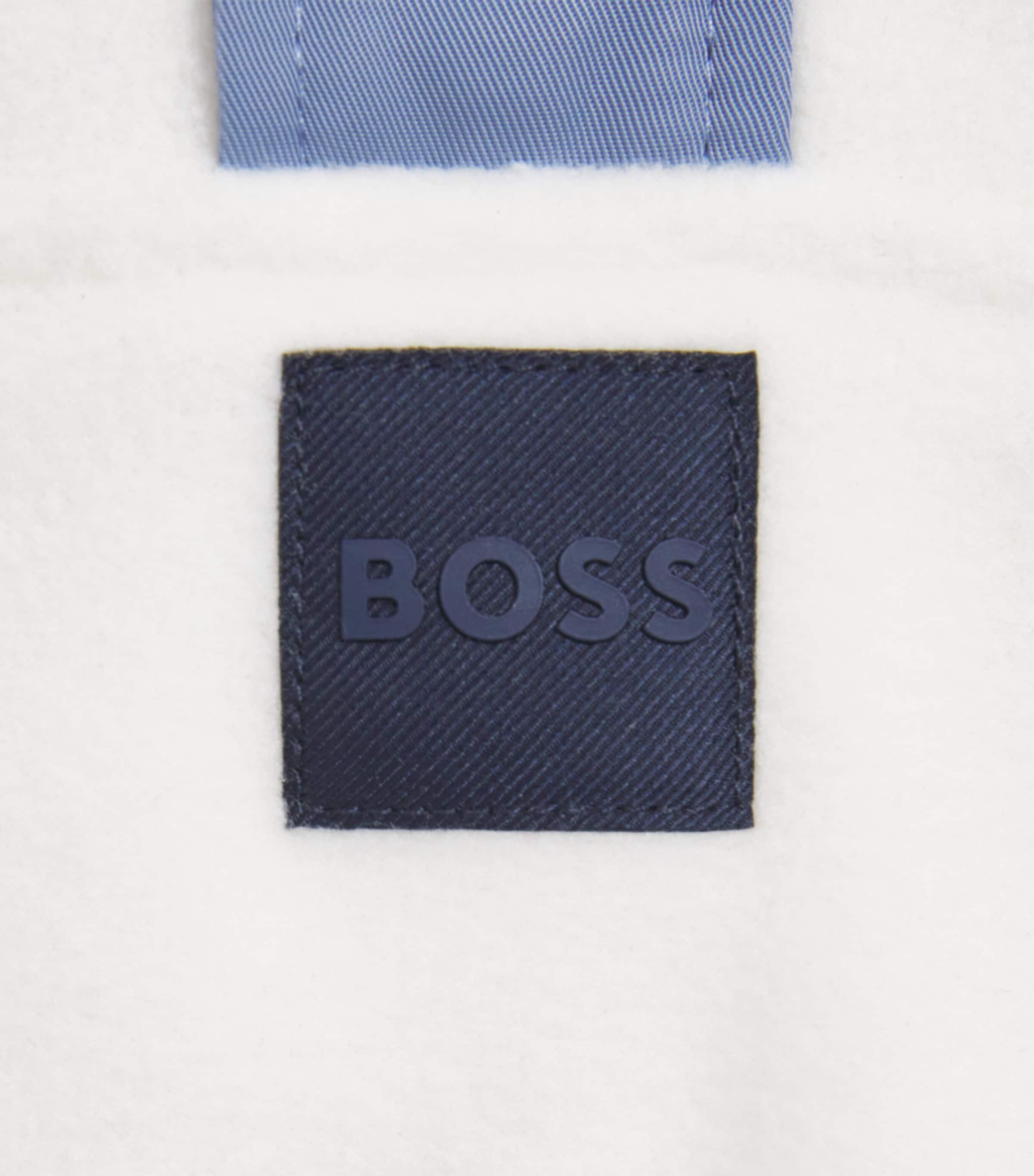BOSS Kidswear Quarter-Zip Sweatshirt (4-16 Years) Ivory Image 3