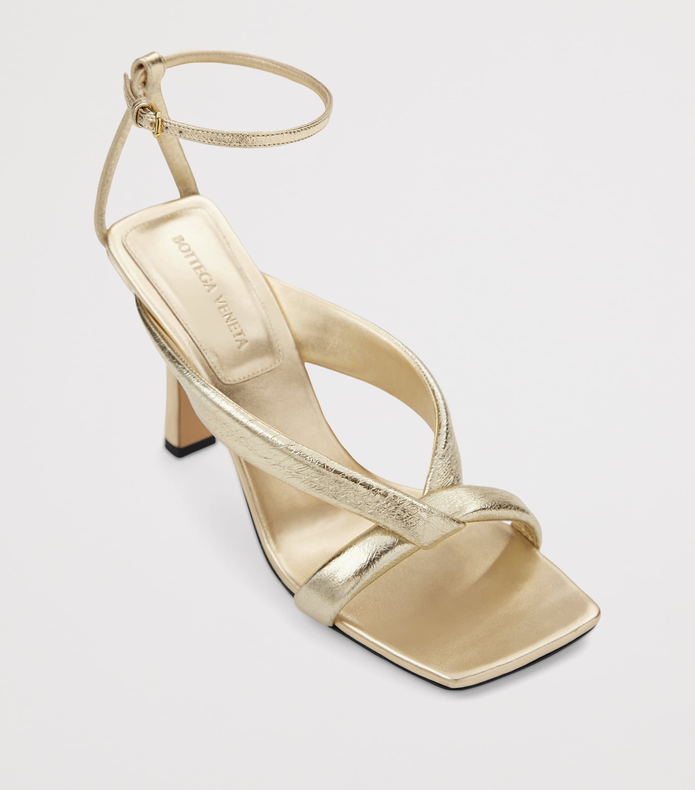 Lambskin Riva Heeled Sandals 90 8116 Image 4