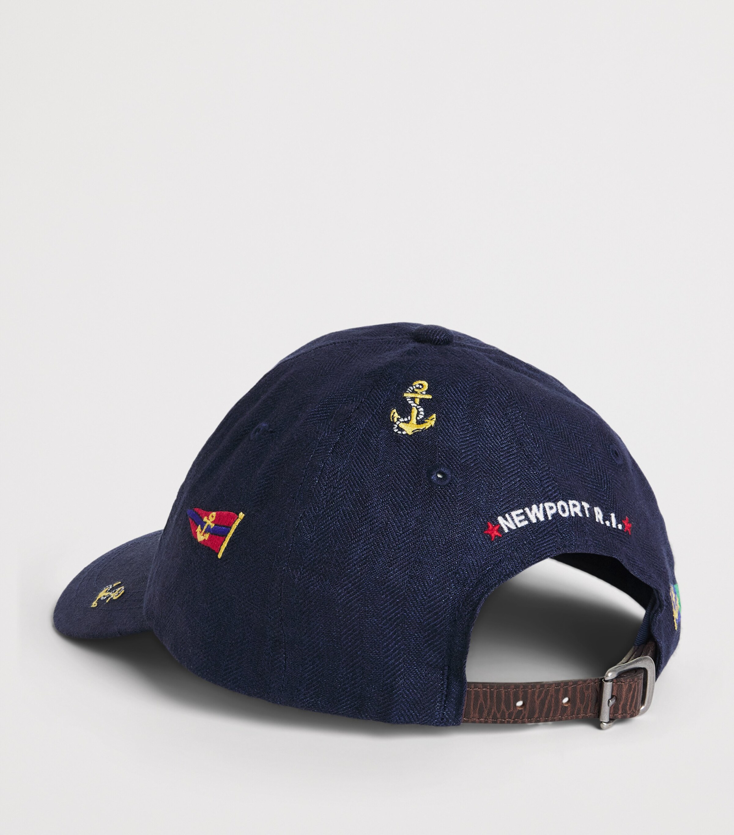 Polo Ralph Lauren Cotton Yacht Club Baseball Cap Refined Navy Image 3