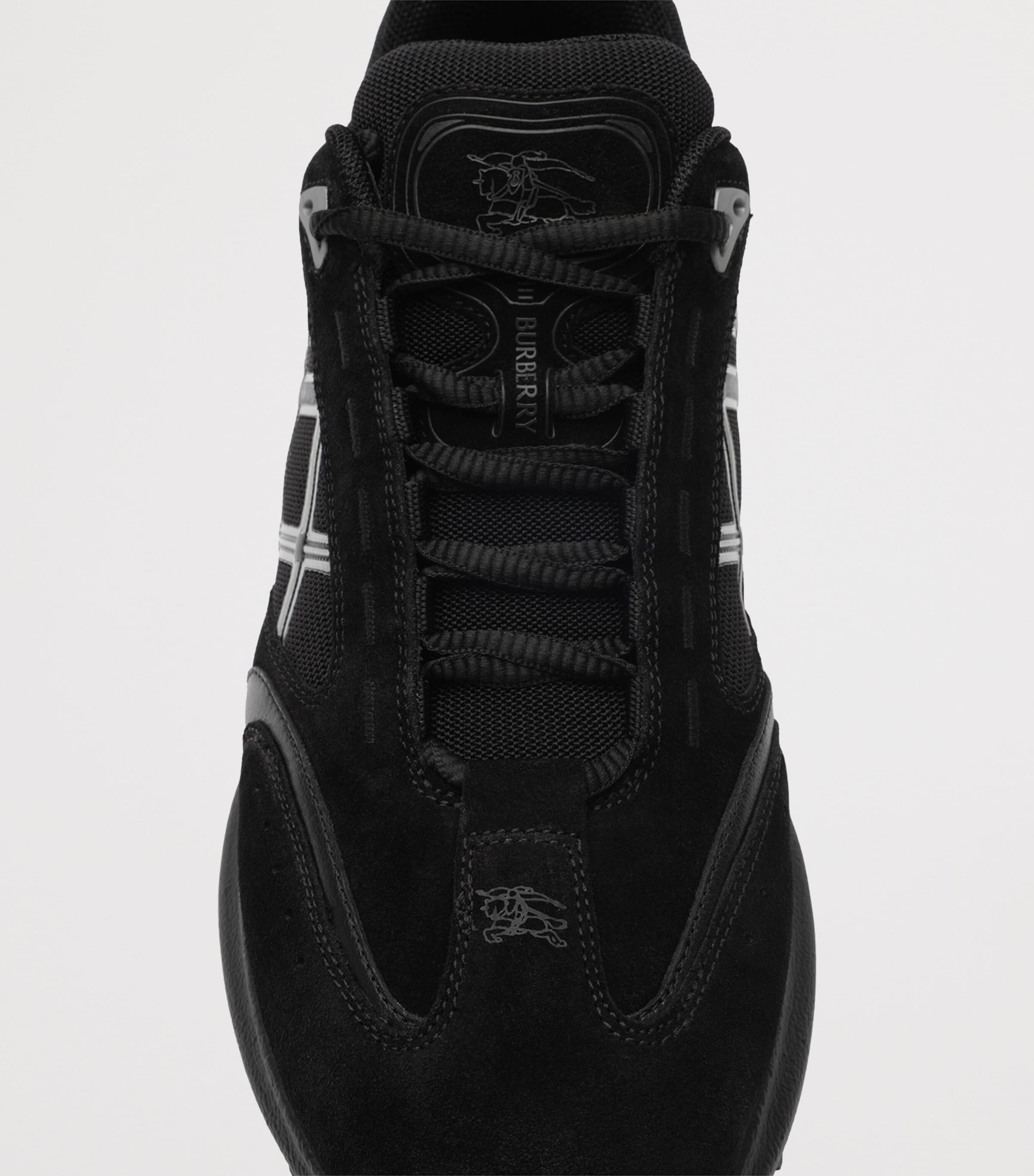 Burberry Mens Eclipse Sneakers Black/black Image 6